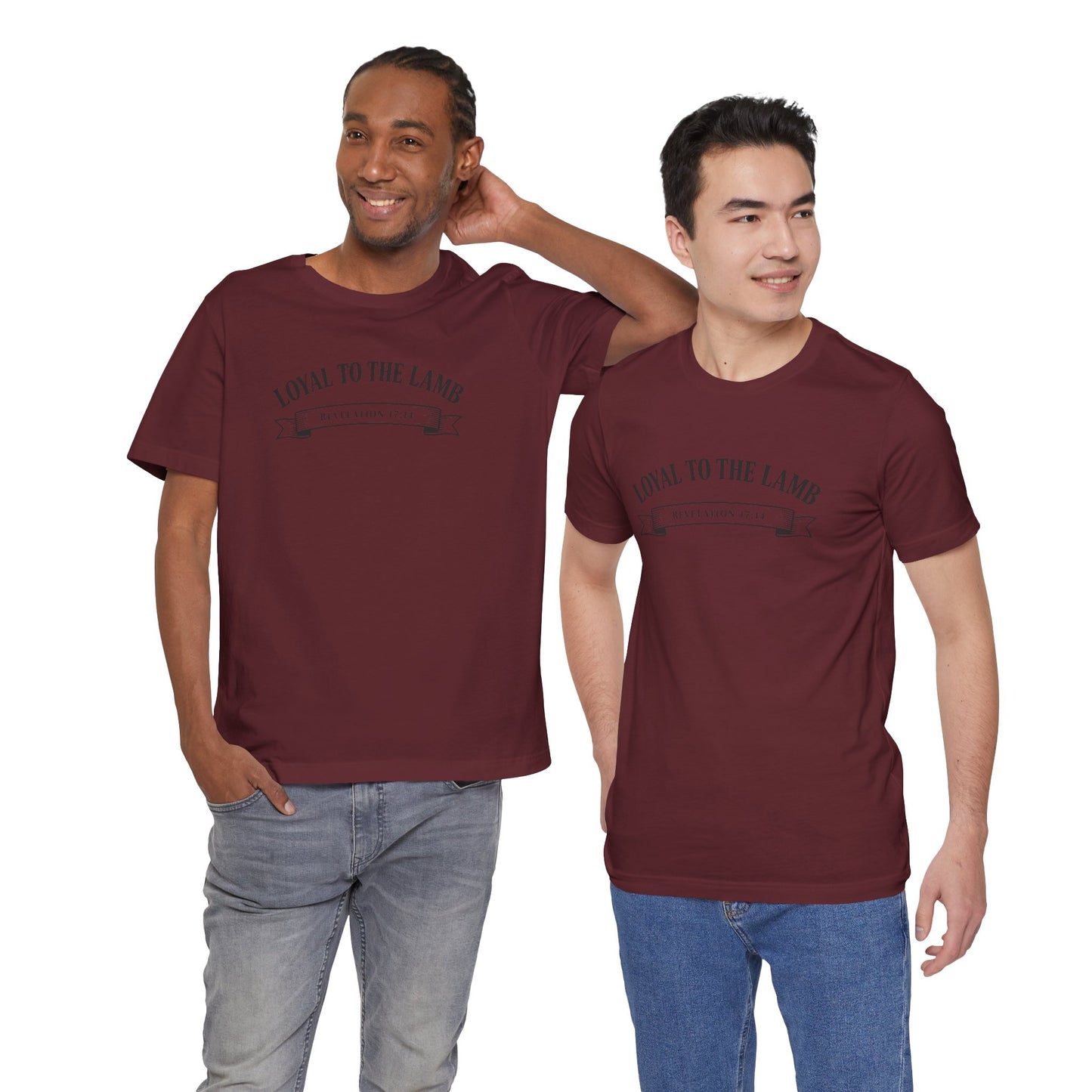 Loyal to the Lamb Tee — Christian Faith Short Sleeve T-Shirt