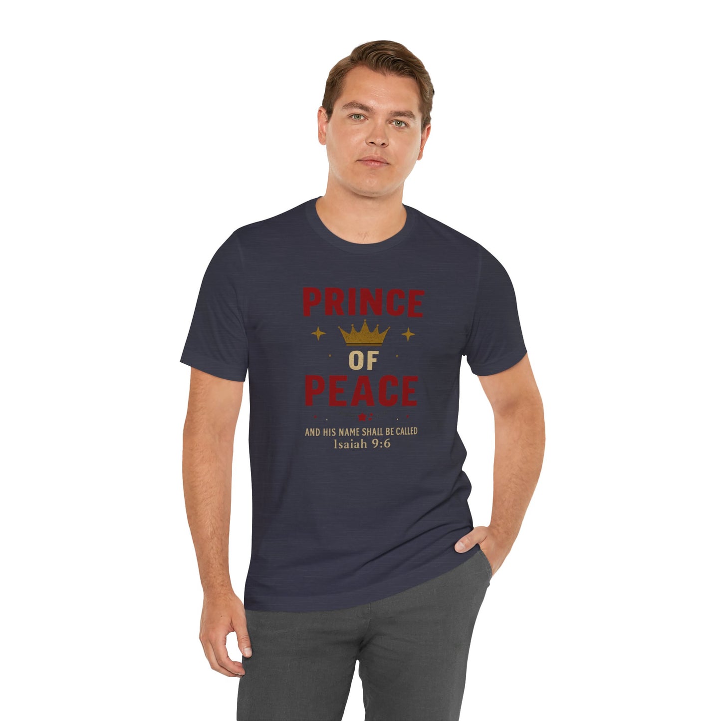 Prince of Peace Isaiah 9:6 T-Shirt — Bible Verse Christian Tee