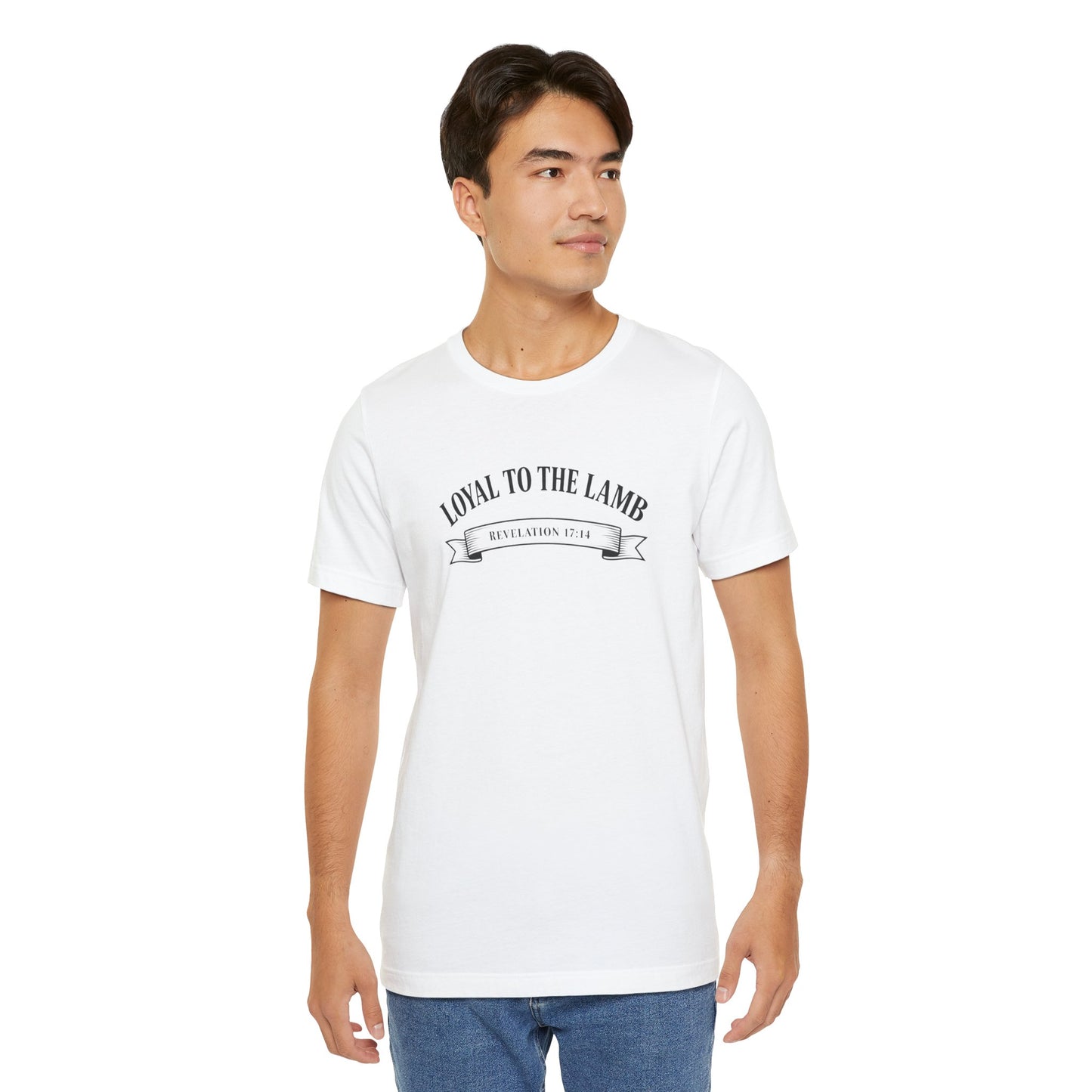 Loyal to the Lamb Tee — Christian Faith Short Sleeve T-Shirt