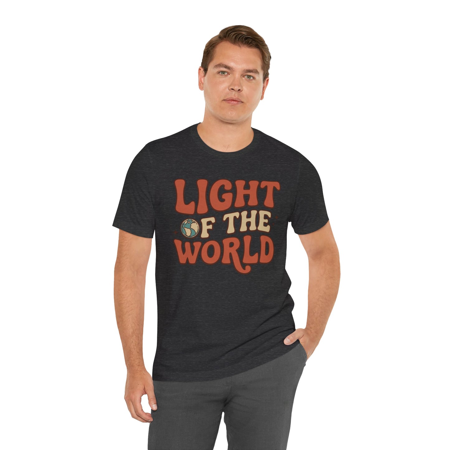 Light of the World T-Shirt — Inspirational Christian Tee