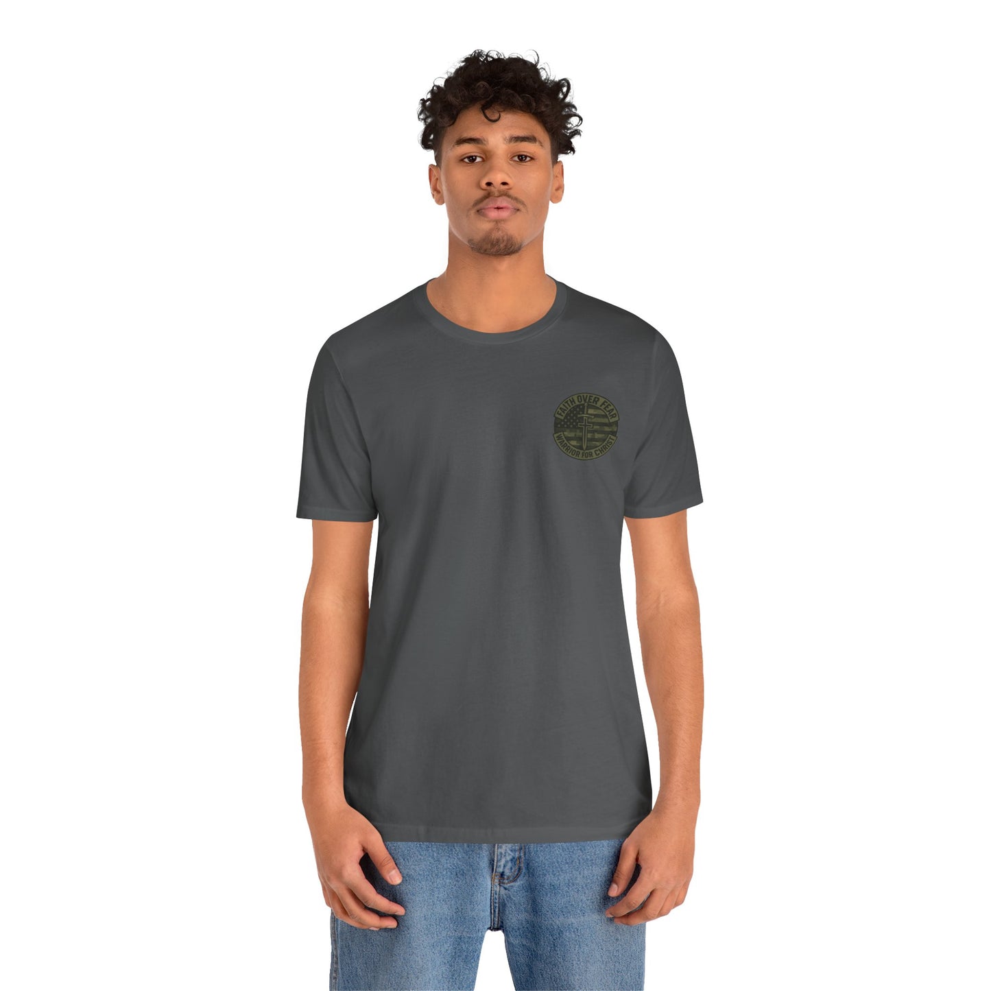 Faith Over Fear "Warrior for Christ" T-Shirt
