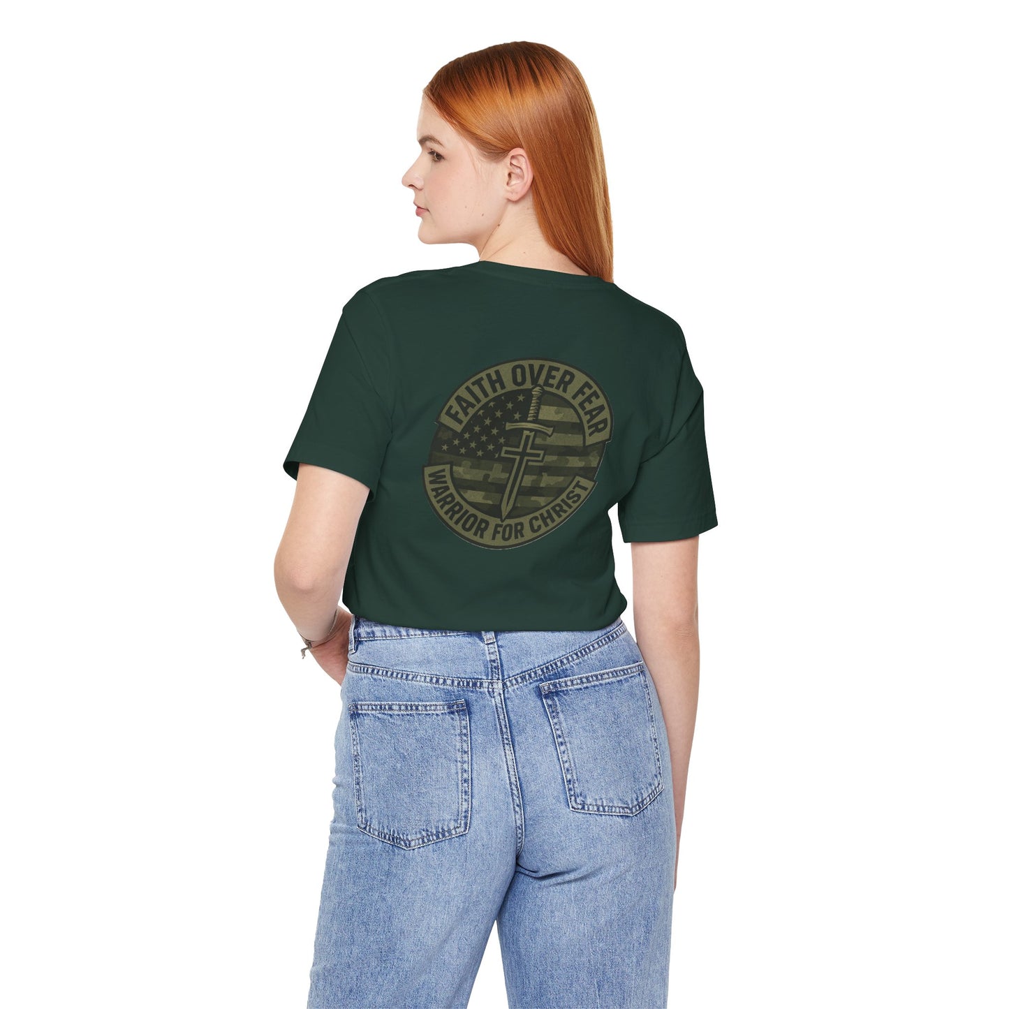 Faith Over Fear "Warrior for Christ" T-Shirt