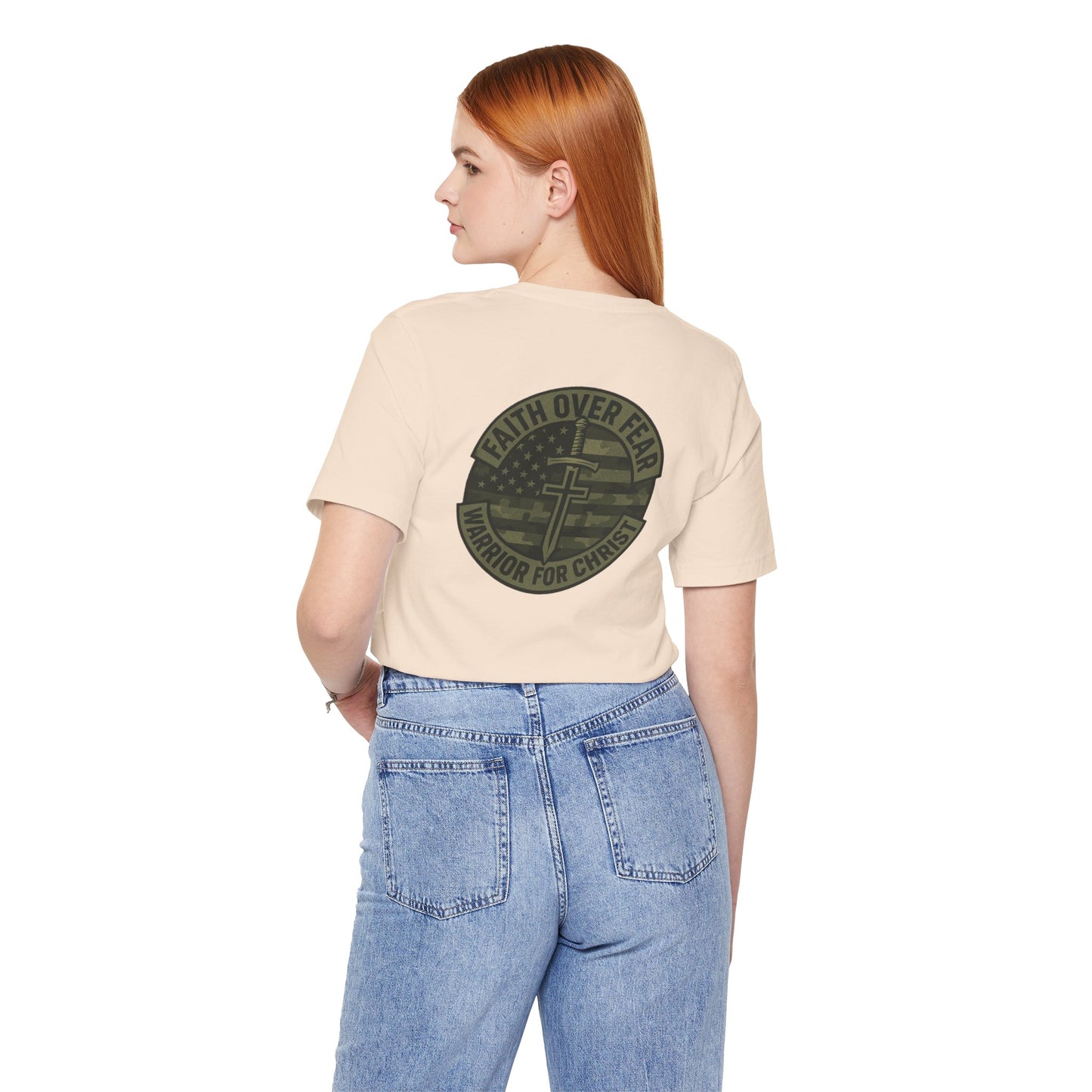 Faith Over Fear "Warrior for Christ" T-Shirt