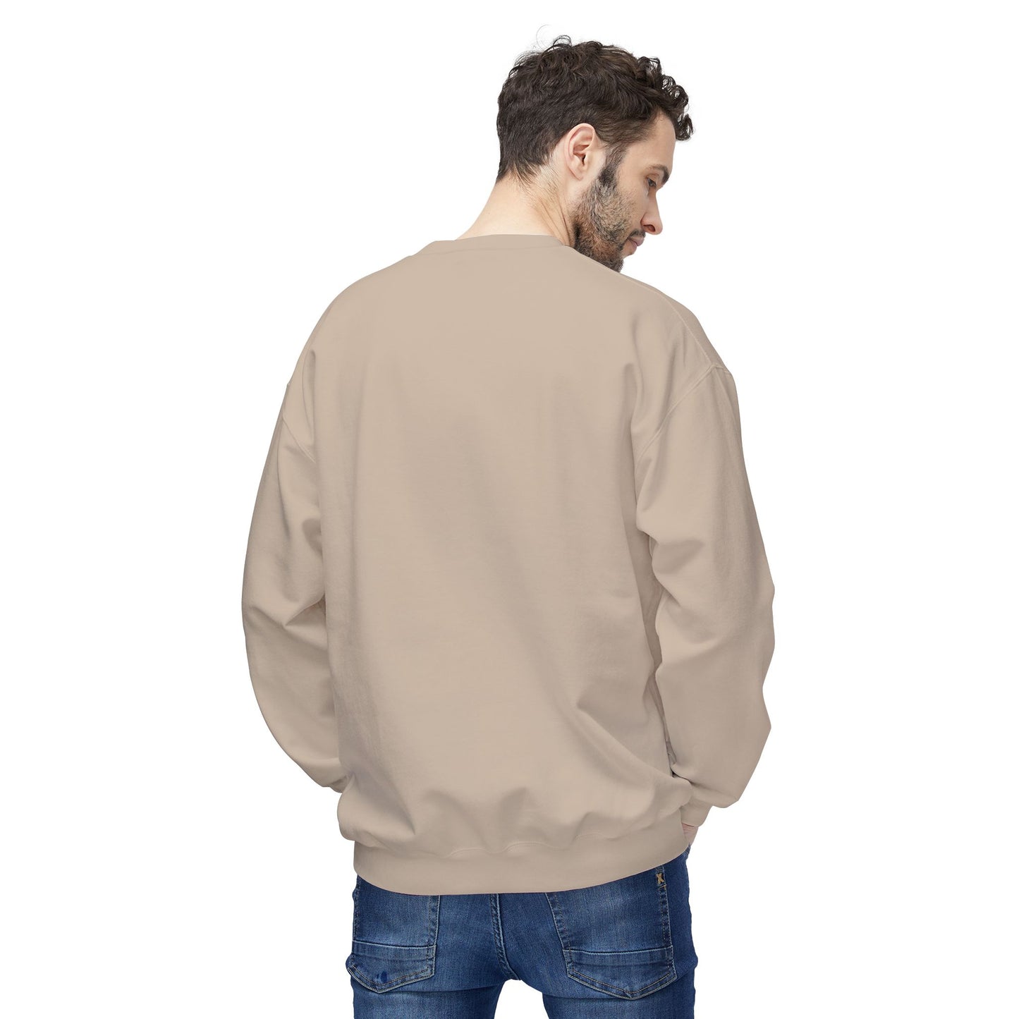 Christian Sweatshirt with Bible Verse Psalm 27:4