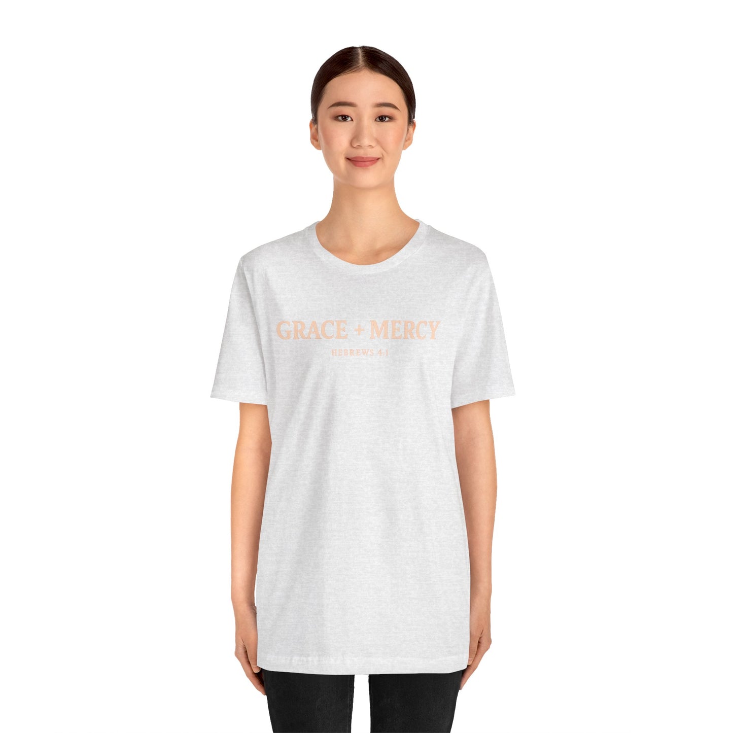 Grace + Mercy Graphic T-Shirt — Faith-Inspired Christian Tee
