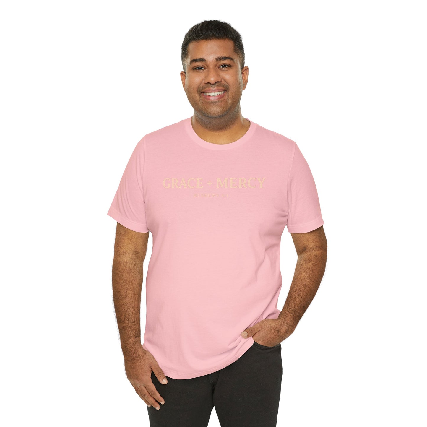 Grace + Mercy Graphic T-Shirt — Faith-Inspired Christian Tee