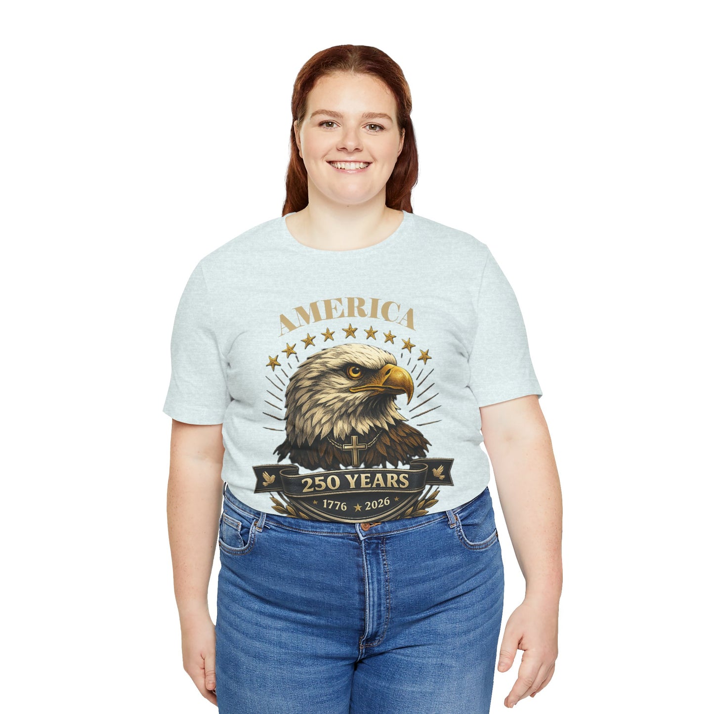 America 250th Anniversary Eagle T-Shirt — 1776–2026 Patriotic Tee