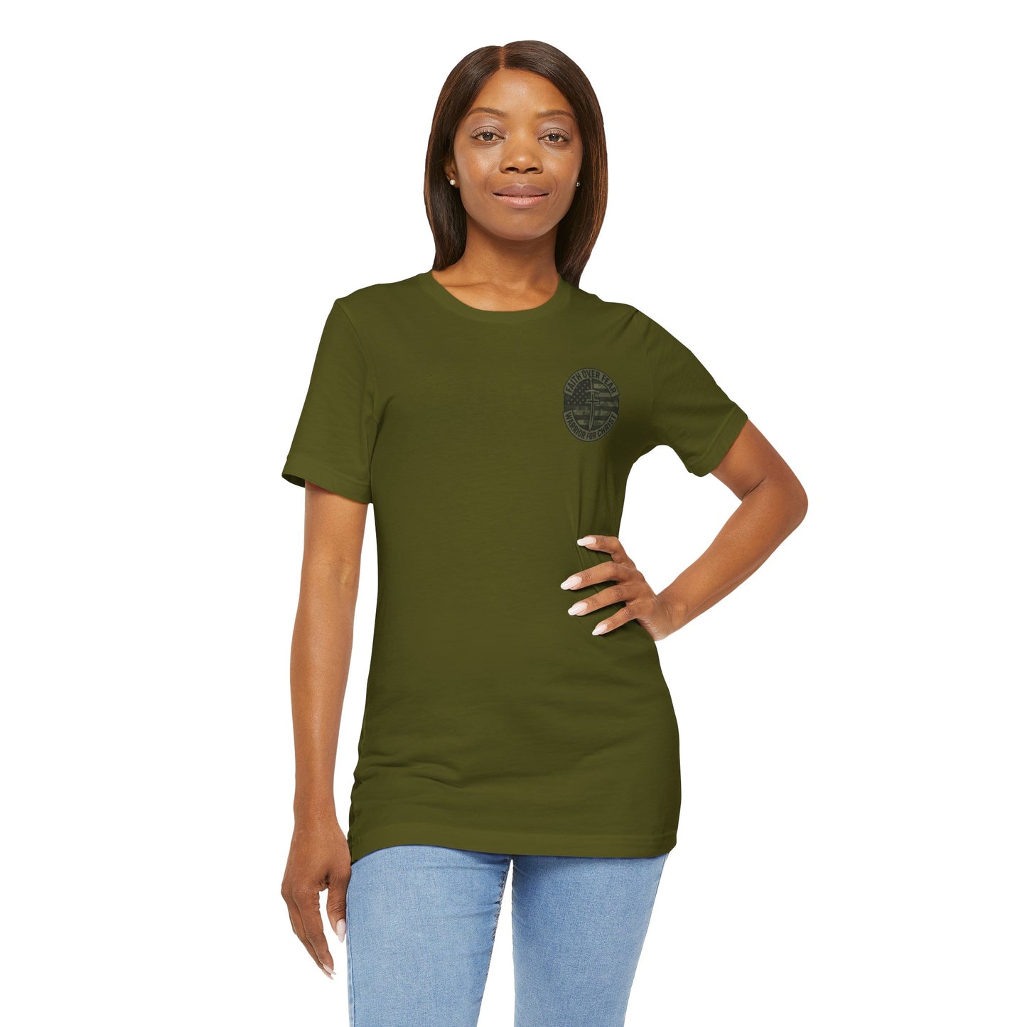 Faith Over Fear "Warrior for Christ" T-Shirt
