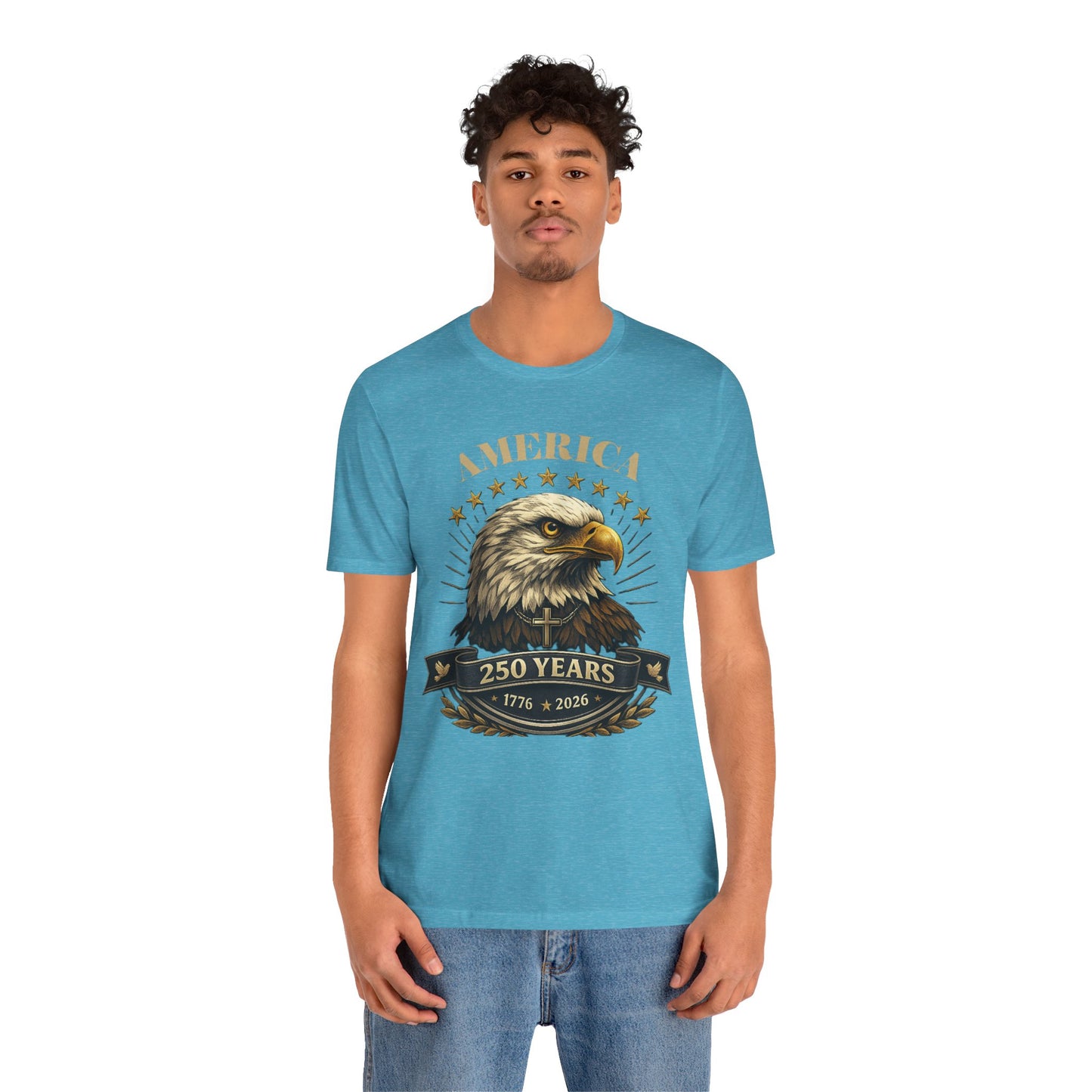 America 250th Anniversary Eagle T-Shirt — 1776–2026 Patriotic Tee