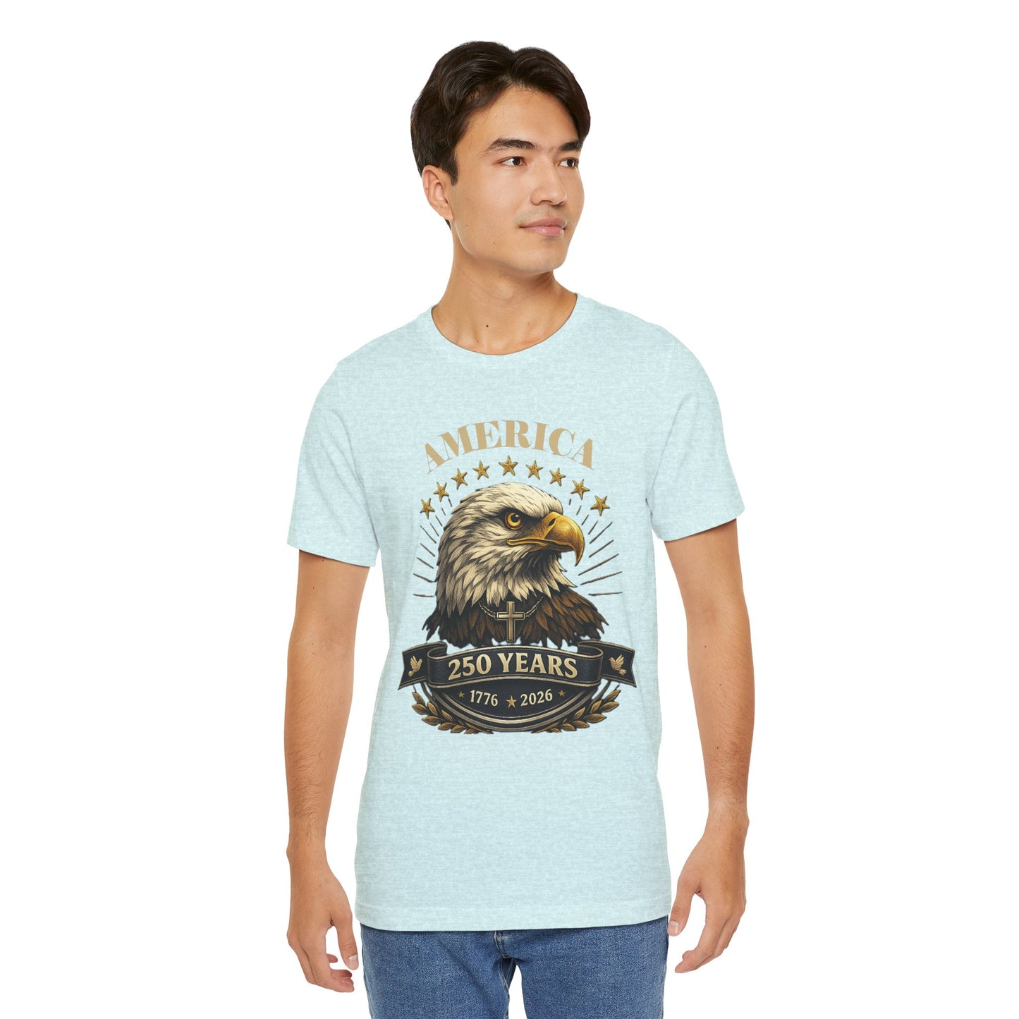 America 250th Anniversary Eagle T-Shirt — 1776–2026 Patriotic Tee