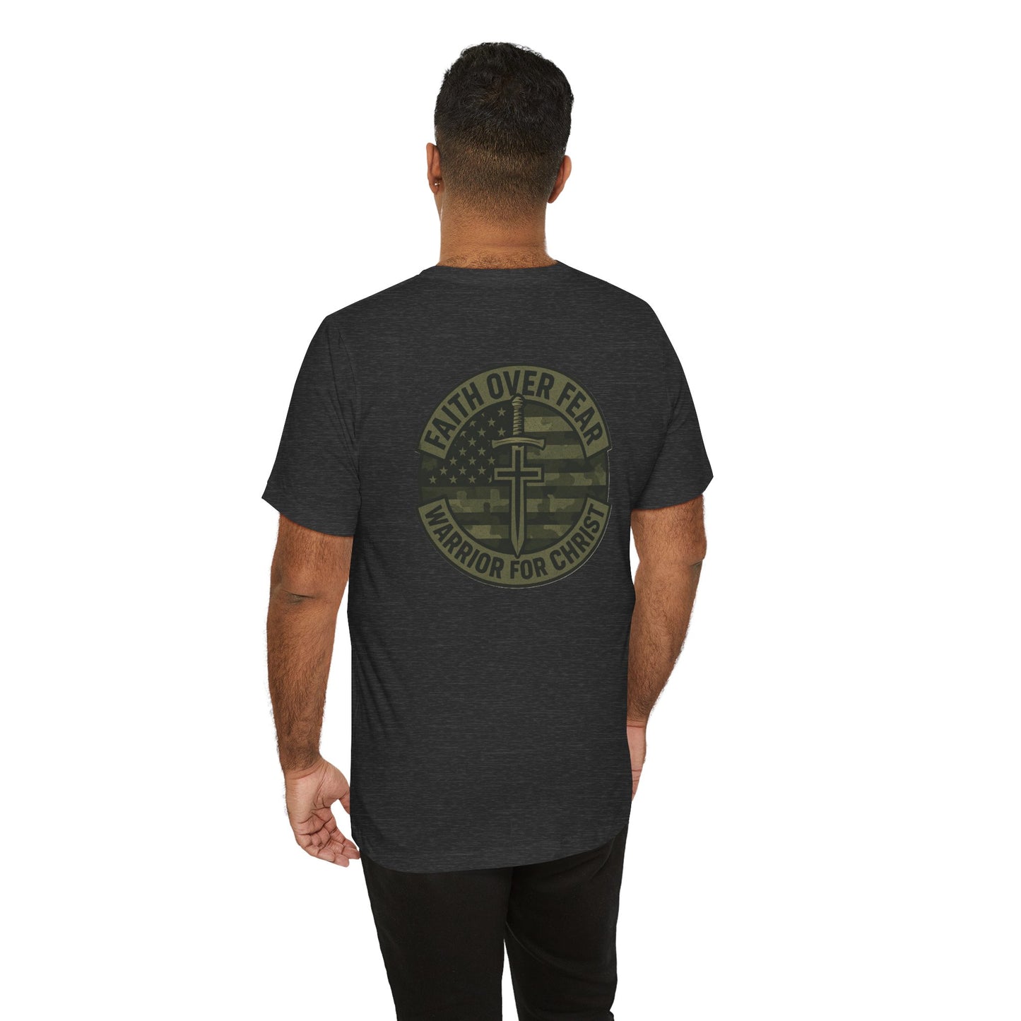 Faith Over Fear "Warrior for Christ" T-Shirt