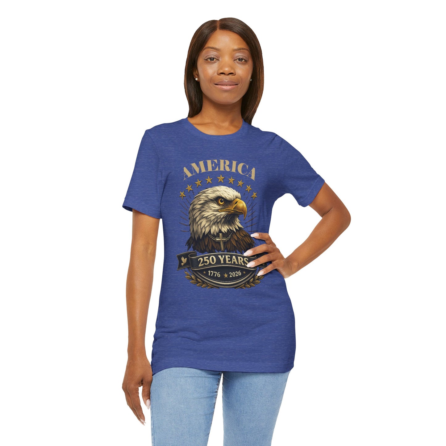 America 250th Anniversary Eagle T-Shirt — 1776–2026 Patriotic Tee