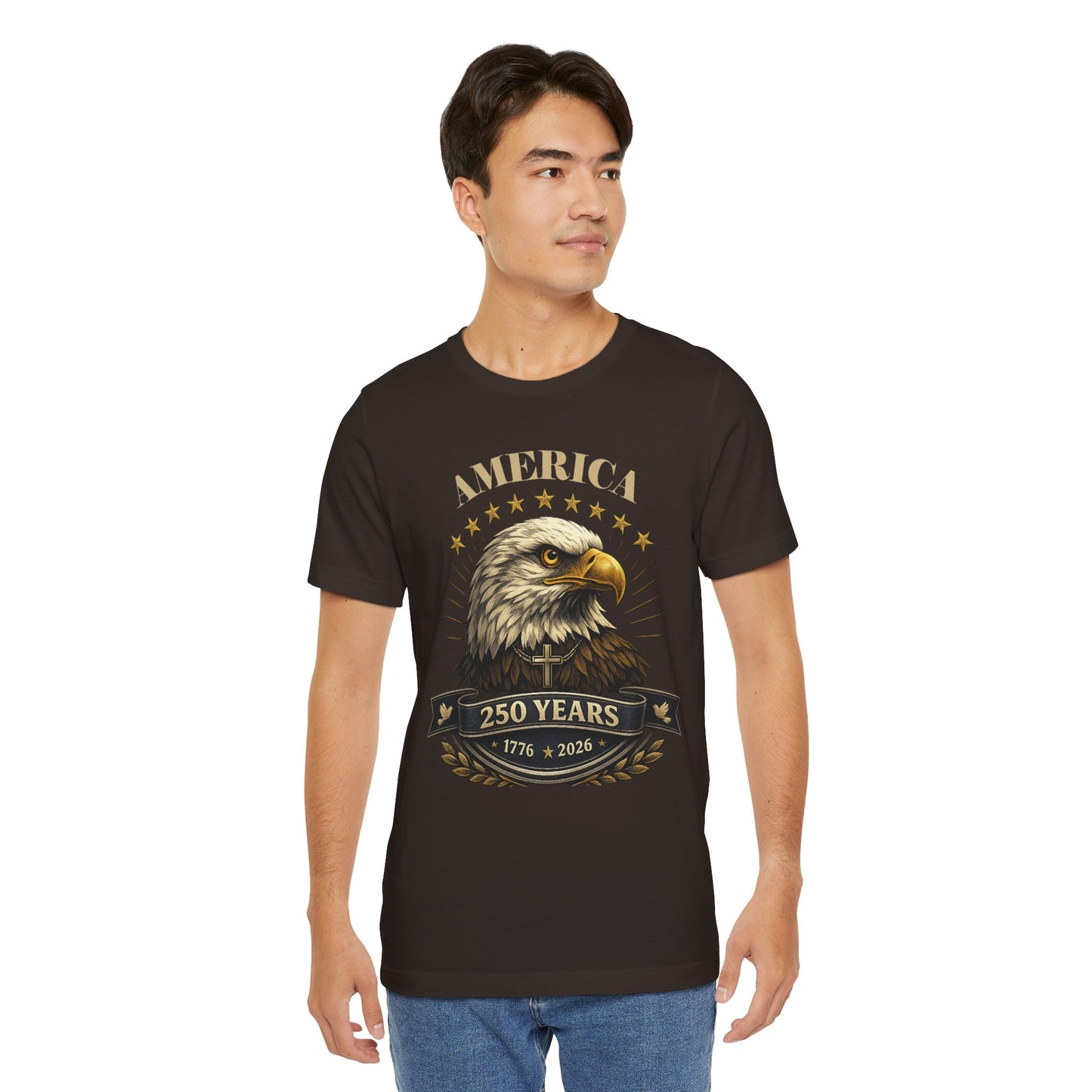 America 250th Anniversary Eagle T-Shirt — 1776–2026 Patriotic Tee