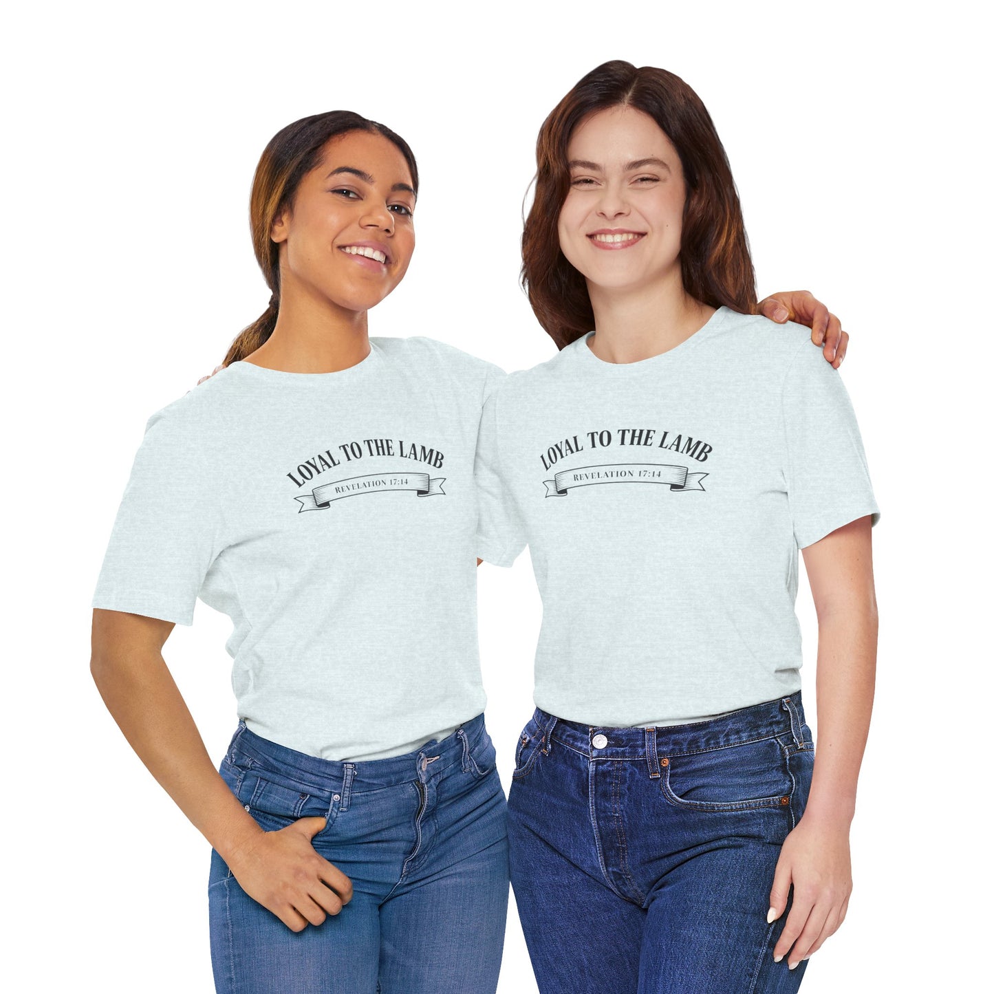 Loyal to the Lamb Tee — Christian Faith Short Sleeve T-Shirt