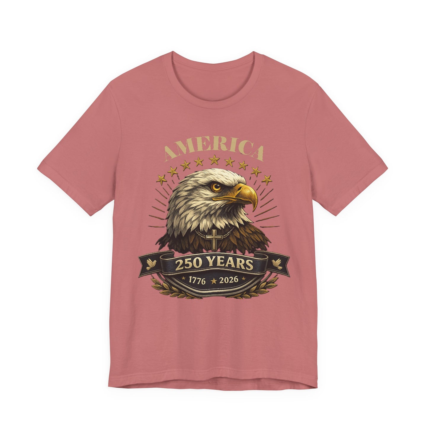 America 250th Anniversary Eagle T-Shirt — 1776–2026 Patriotic Tee