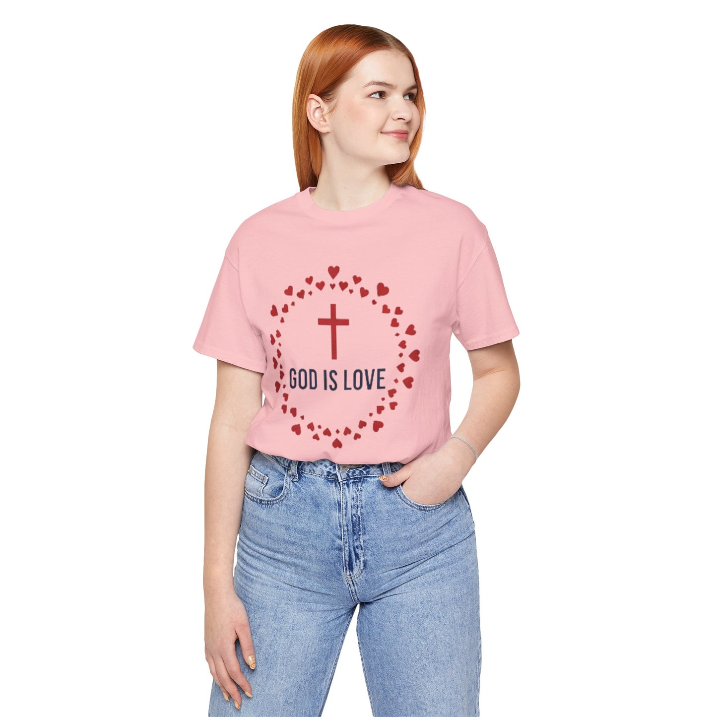 GOD IS LOVE Christian T‑Shirt — Inspirational Faith Tee