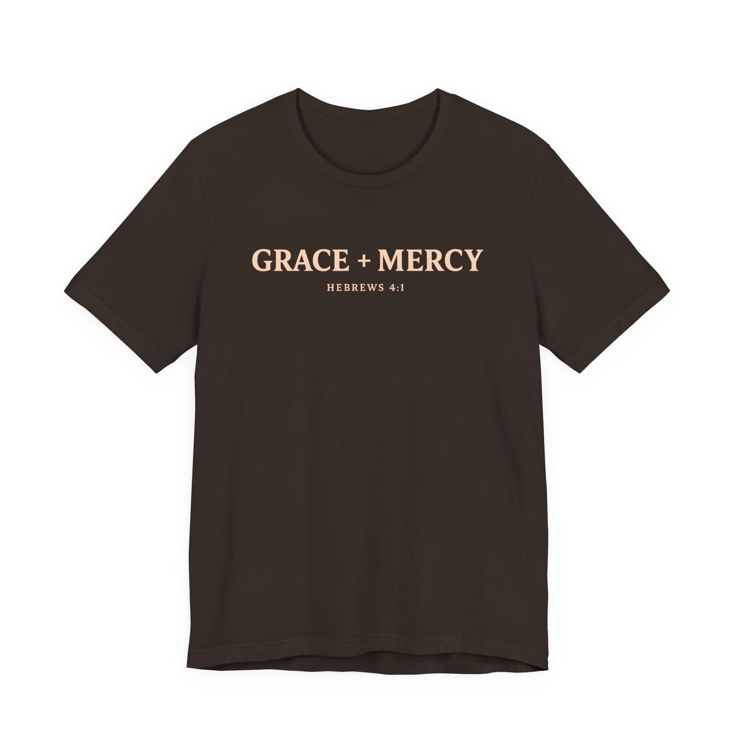 Grace + Mercy Graphic T-Shirt — Faith-Inspired Christian Tee