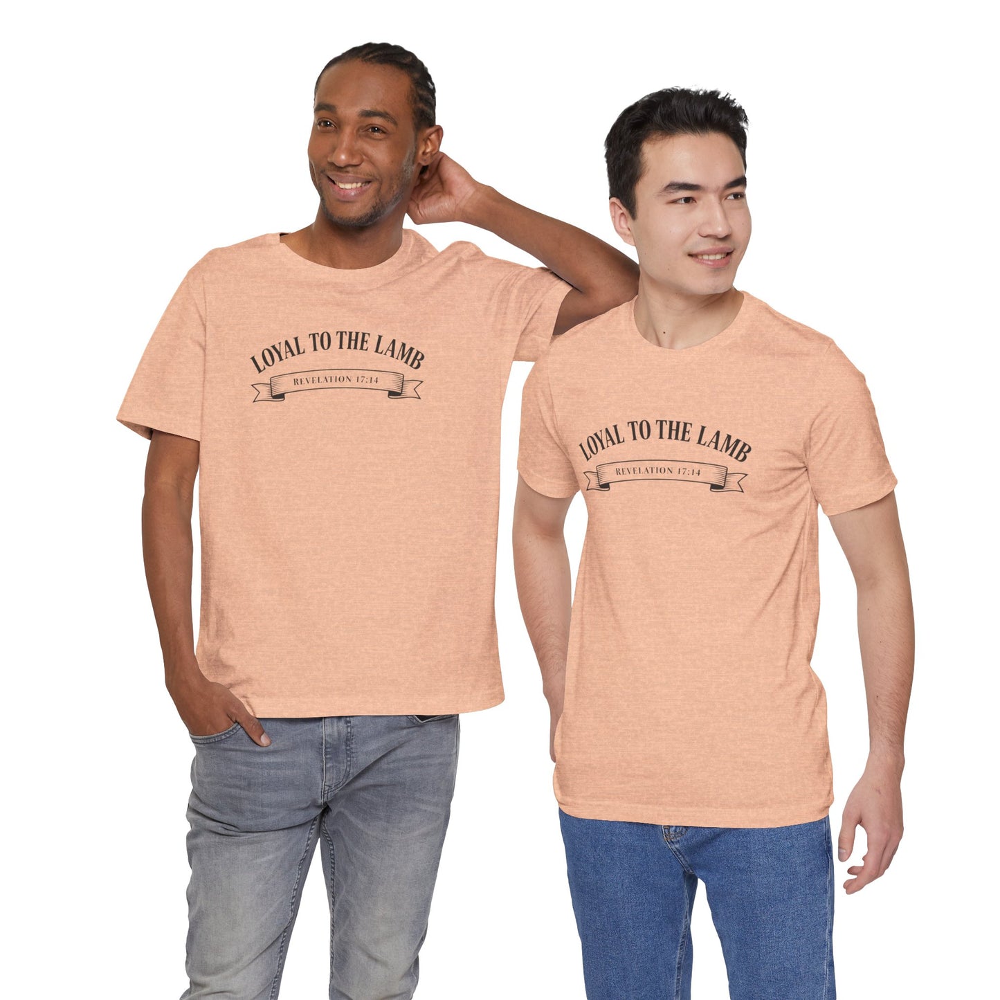 Loyal to the Lamb Tee — Christian Faith Short Sleeve T-Shirt