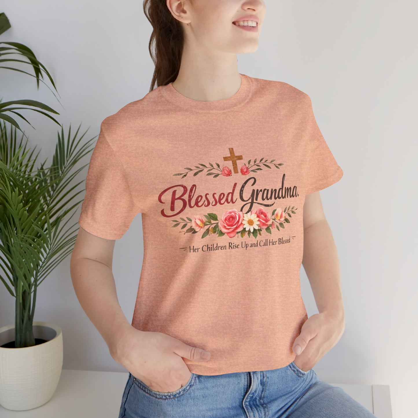Blessed Grandma Floral Tee