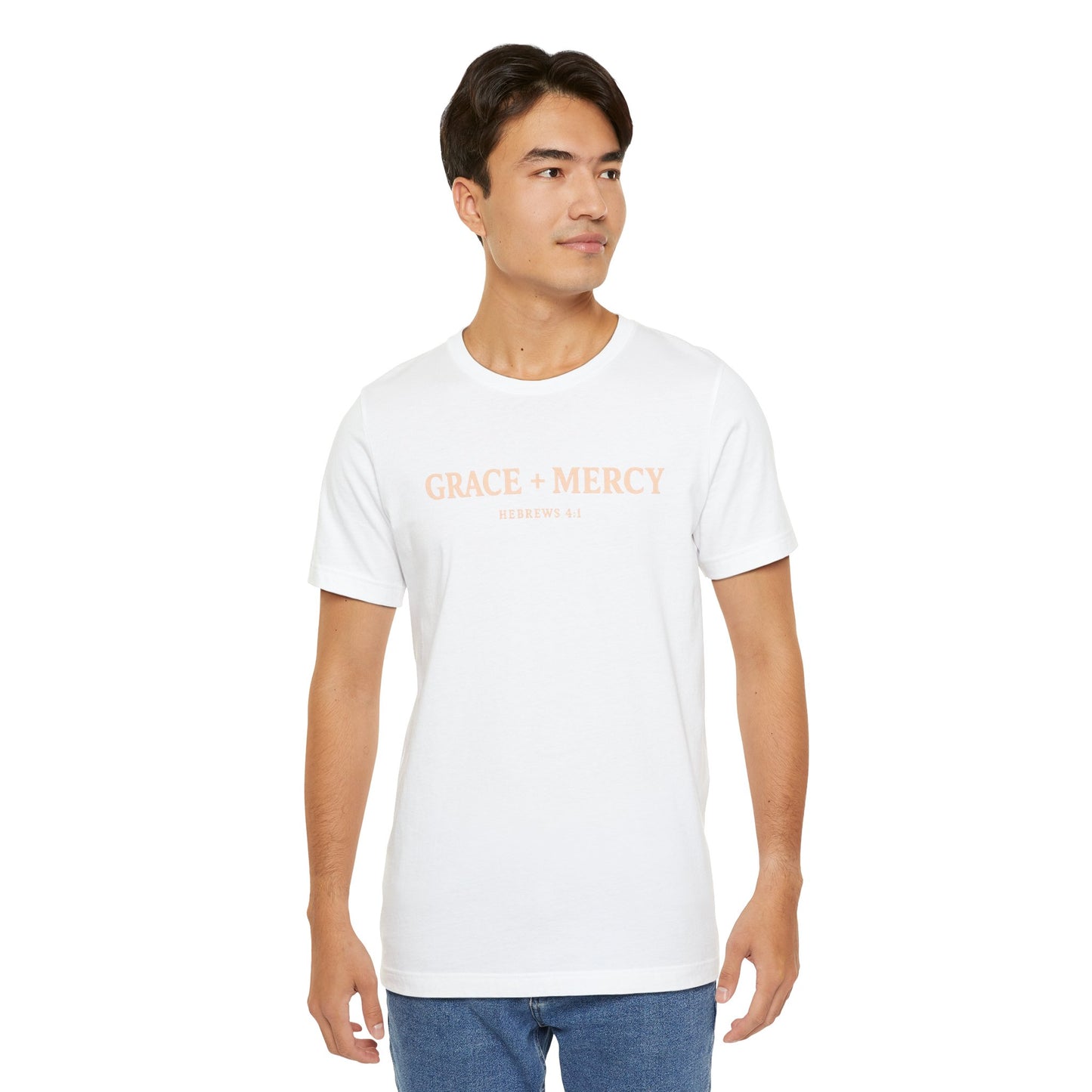Grace + Mercy Graphic T-Shirt — Faith-Inspired Christian Tee