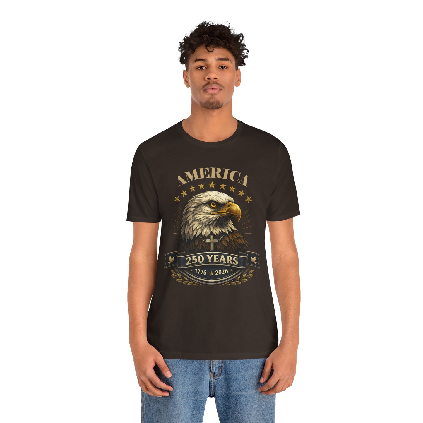 America 250th Anniversary Eagle T-Shirt — 1776–2026 Patriotic Tee