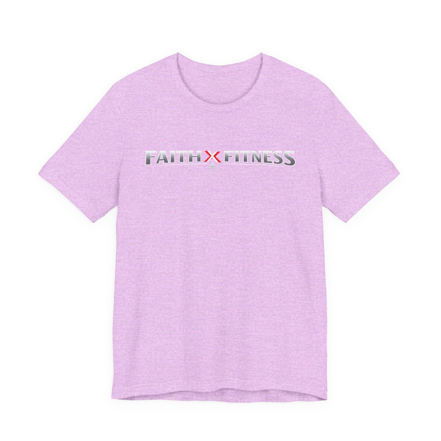 Faith x Fitness T-Shirt — Inspirational Workout Tee