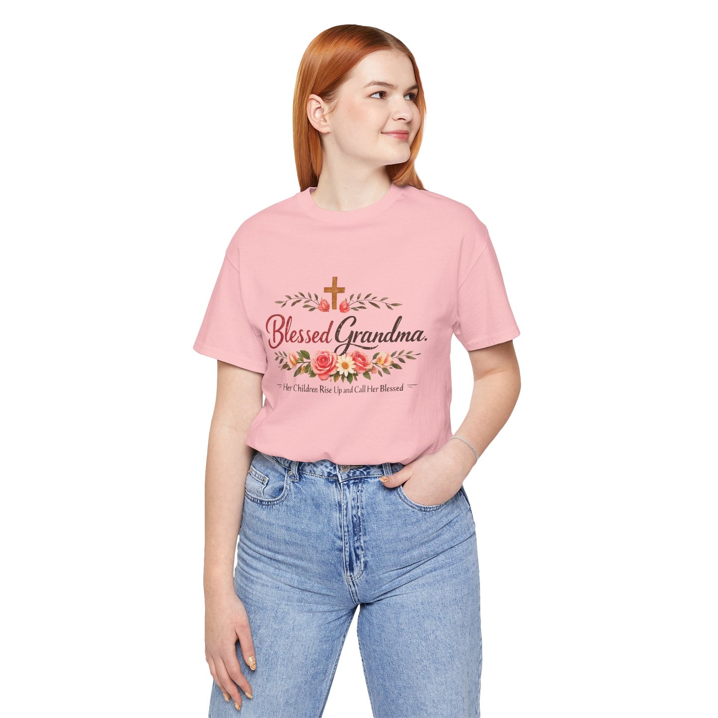Blessed Grandma Floral Tee