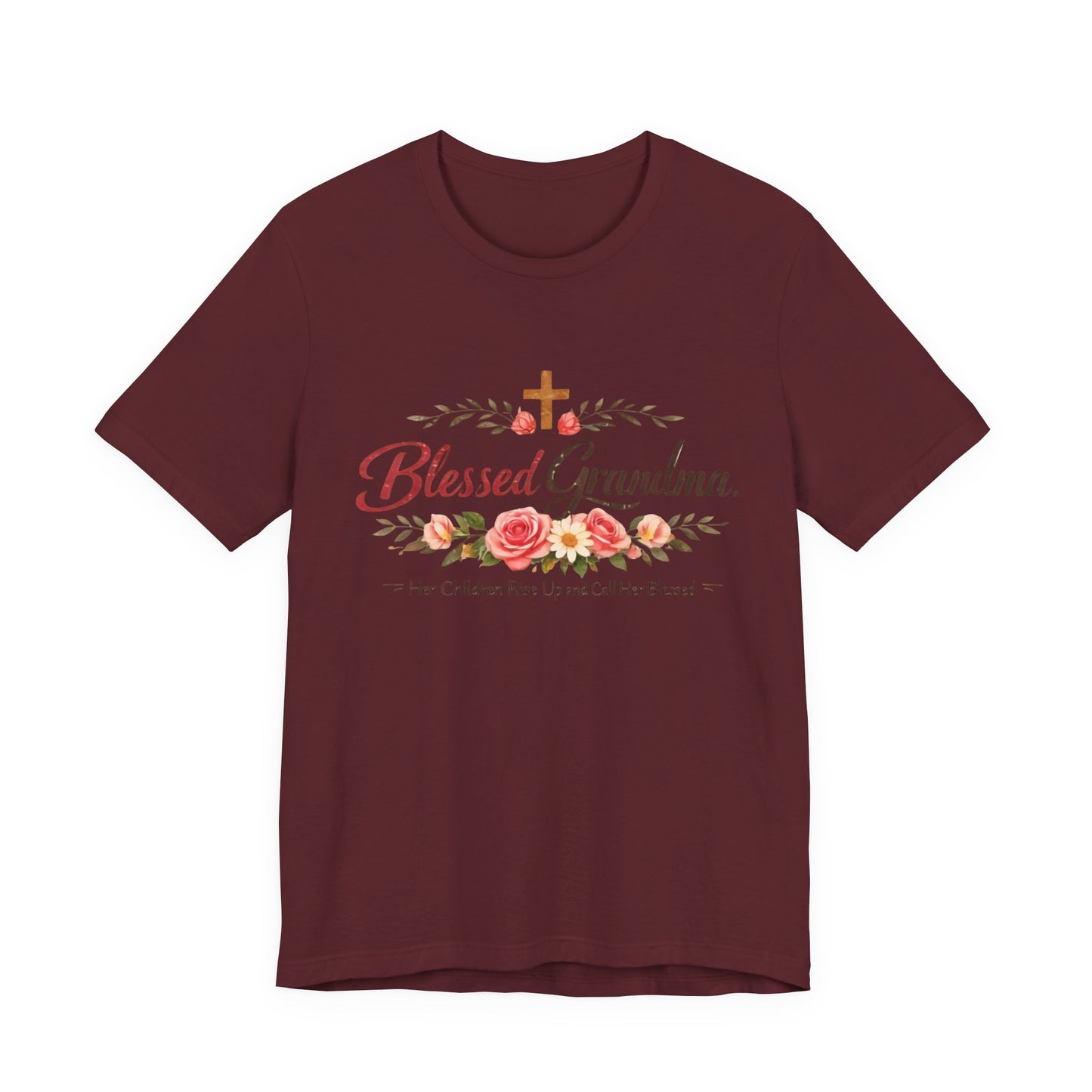 Blessed Grandma Floral Tee