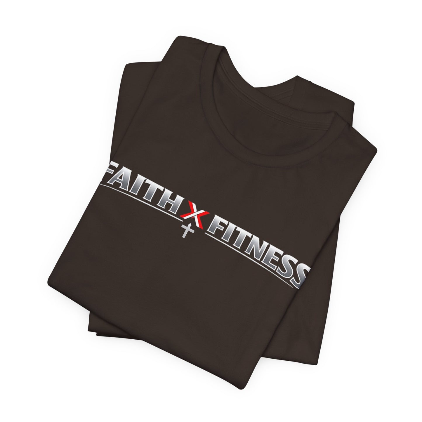Faith x Fitness T-Shirt — Inspirational Workout Tee