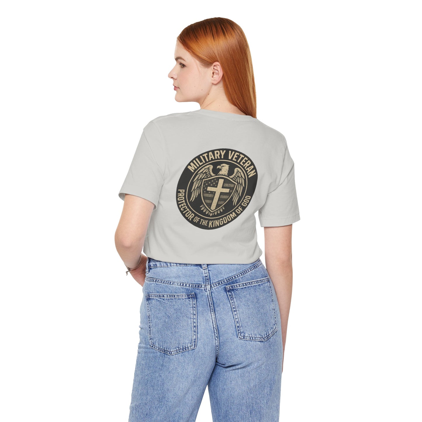 Veteran Protector Tee — "Military Veteran Protector of the Kingdom of God"