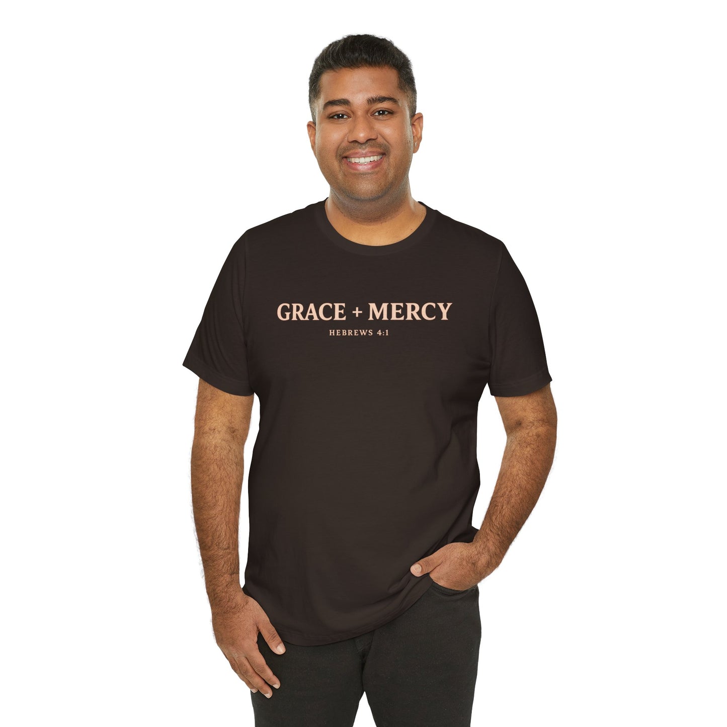Grace + Mercy Graphic T-Shirt — Faith-Inspired Christian Tee