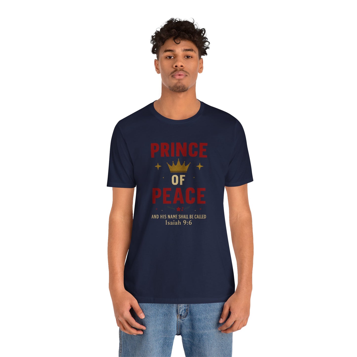 Prince of Peace Isaiah 9:6 T-Shirt — Bible Verse Christian Tee