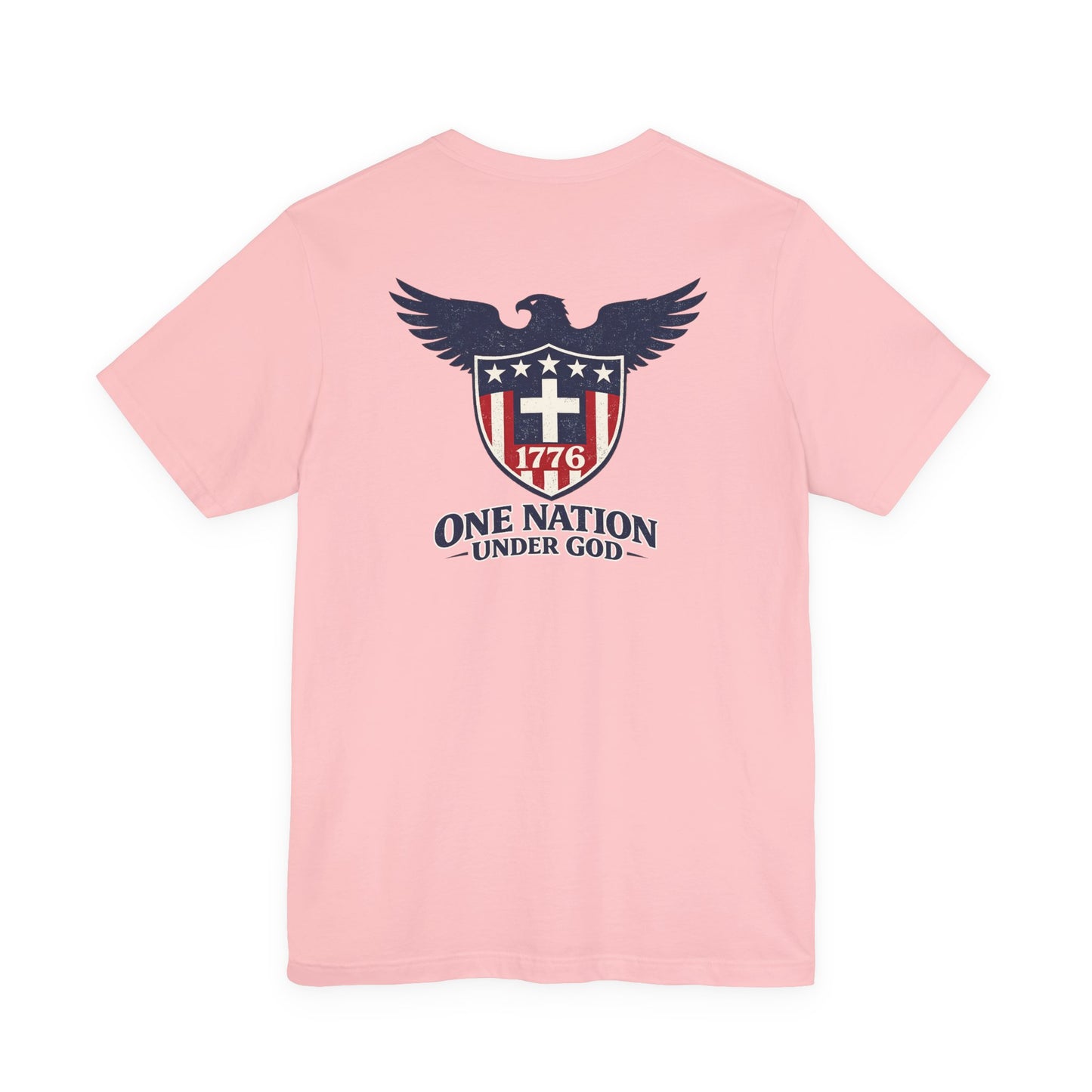 Patriotic Eagle 1776 T-Shirt — One Nation Under God Tee