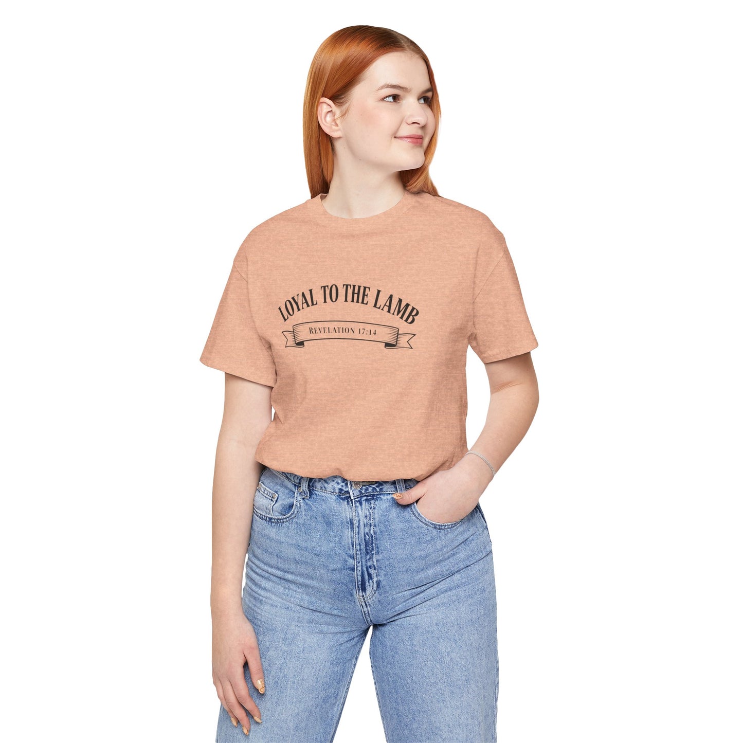 Loyal to the Lamb Tee — Christian Faith Short Sleeve T-Shirt