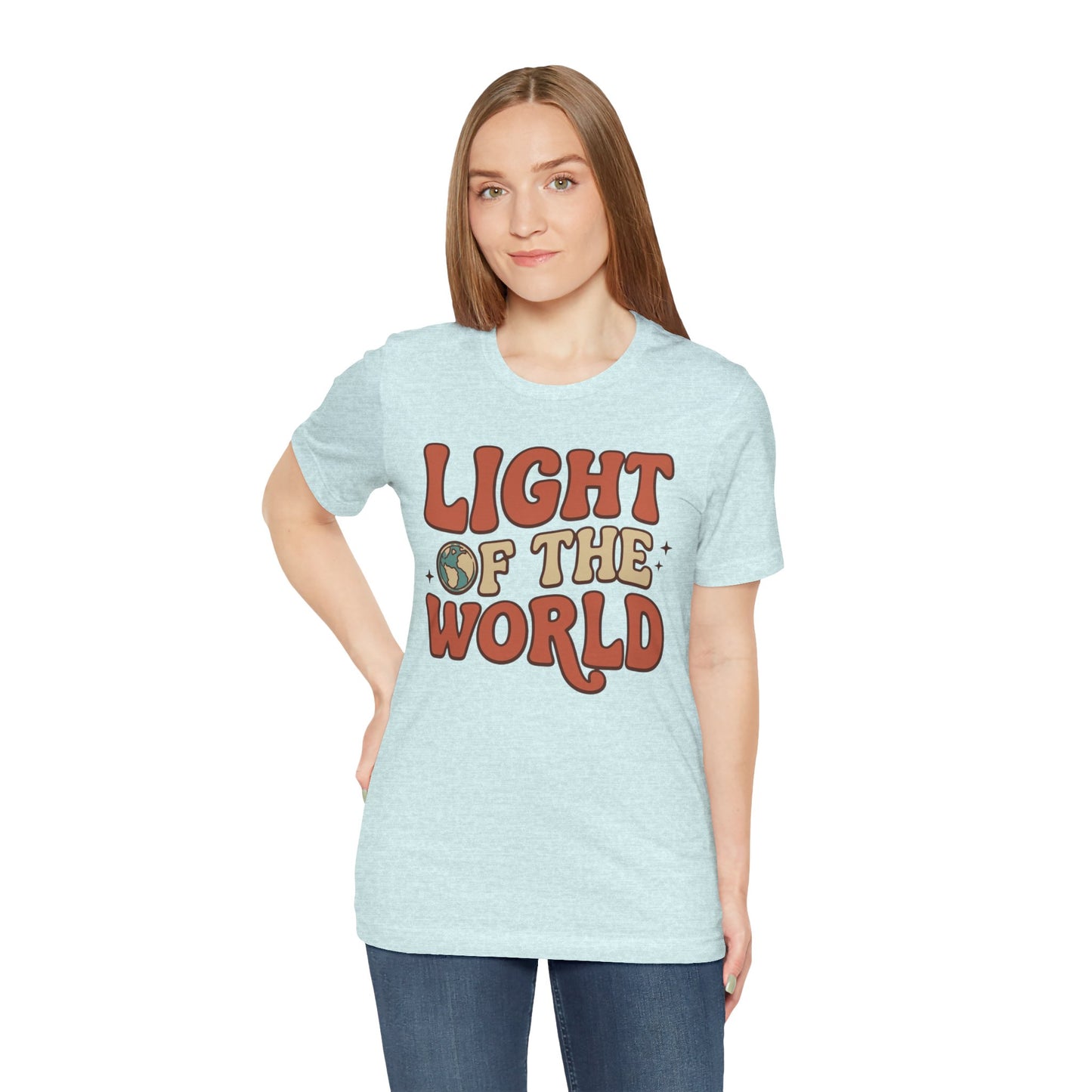 Light of the World T-Shirt — Inspirational Christian Tee