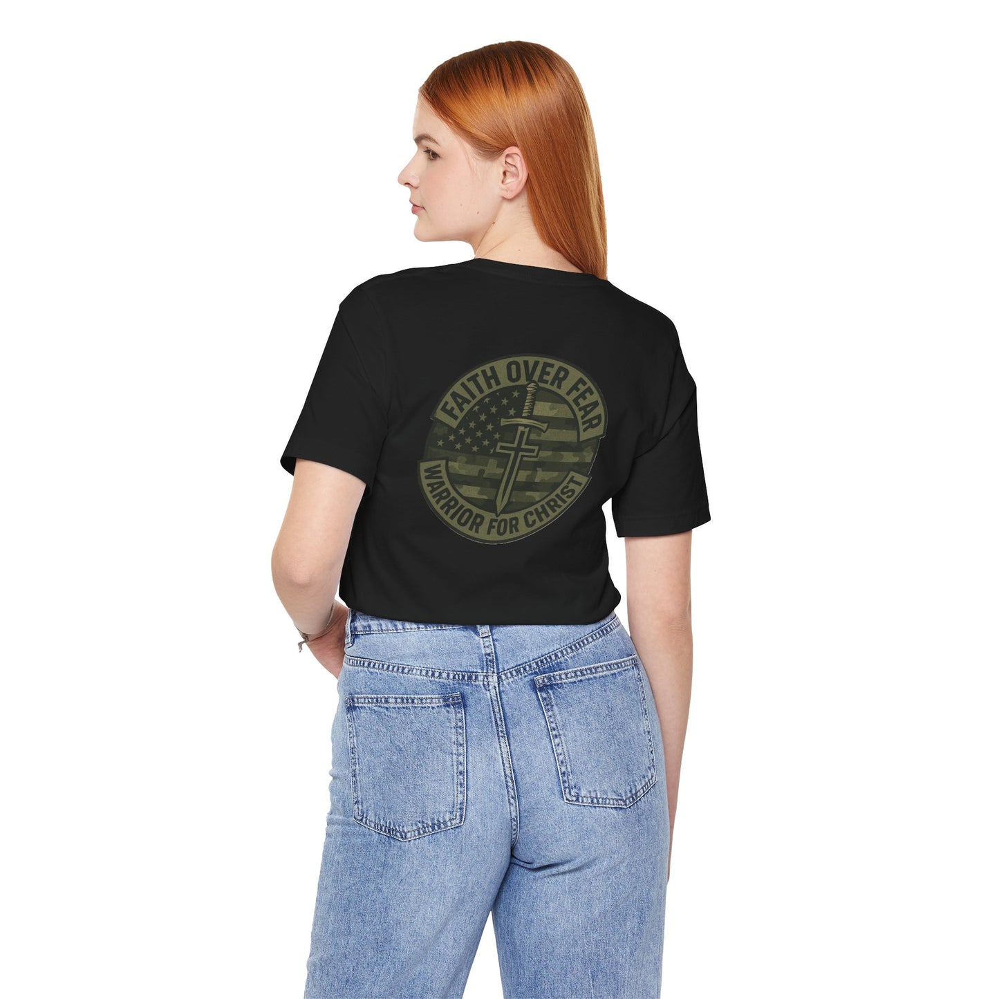 Faith Over Fear "Warrior for Christ" T-Shirt
