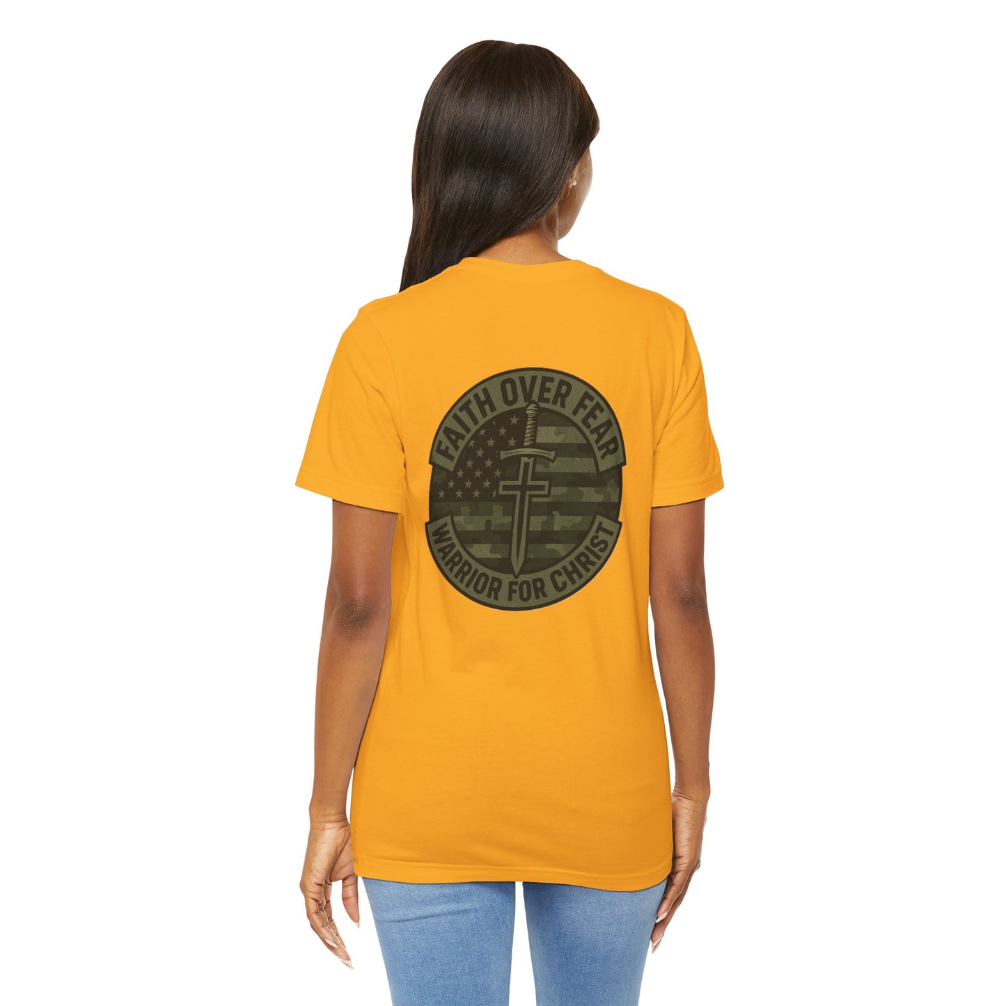 Faith Over Fear "Warrior for Christ" T-Shirt
