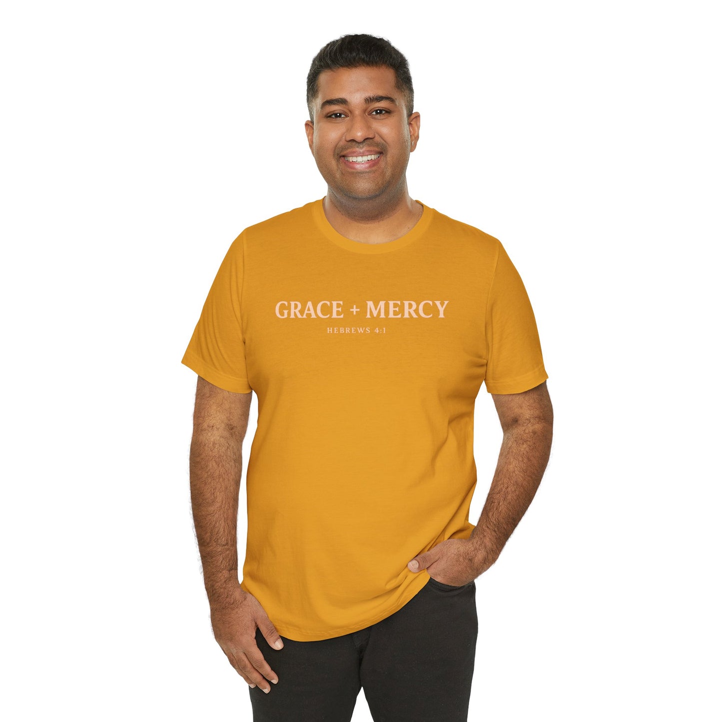 Grace + Mercy Graphic T-Shirt — Faith-Inspired Christian Tee