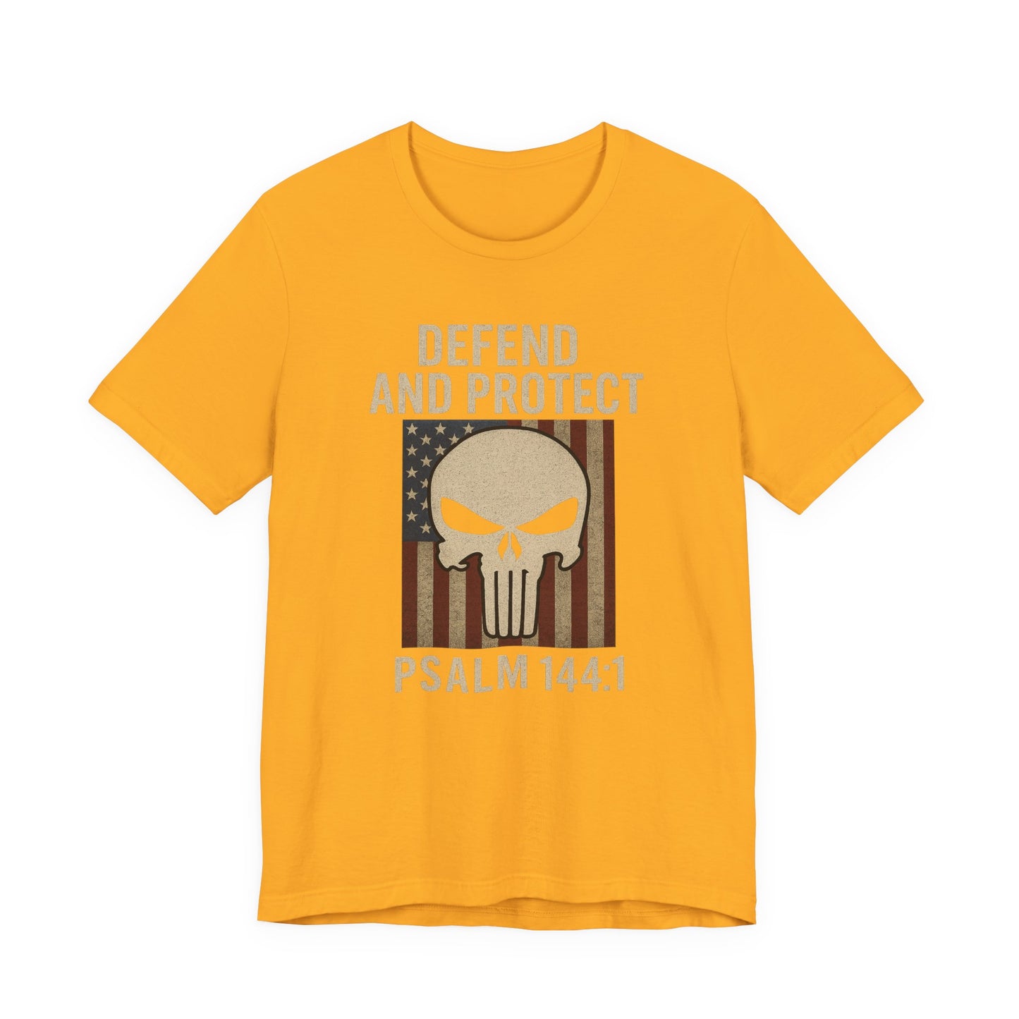 Defend and Protect Bible Verse Psalm 144:1 T-Shirt