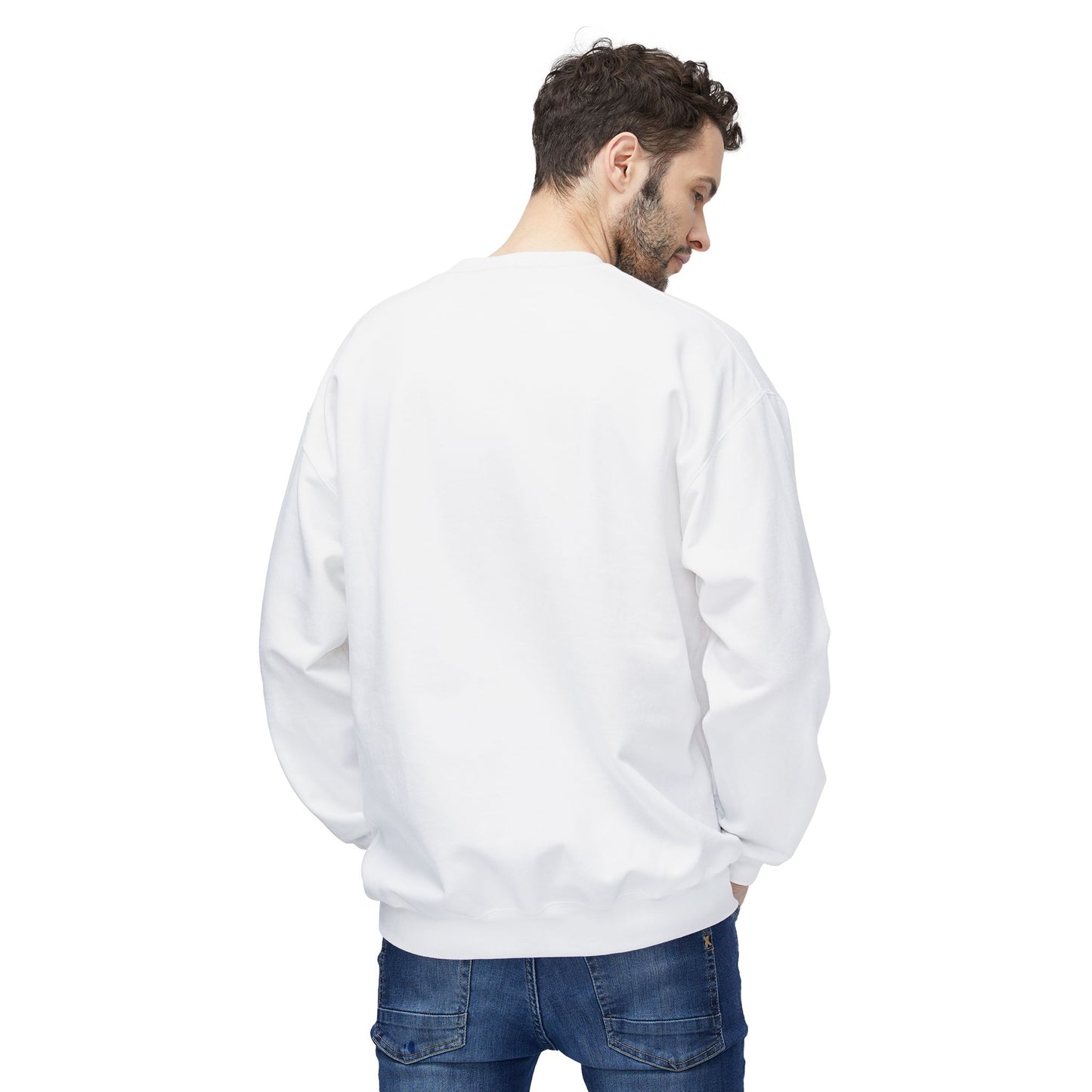 Christian Sweatshirt with Bible Verse Psalm 27:4