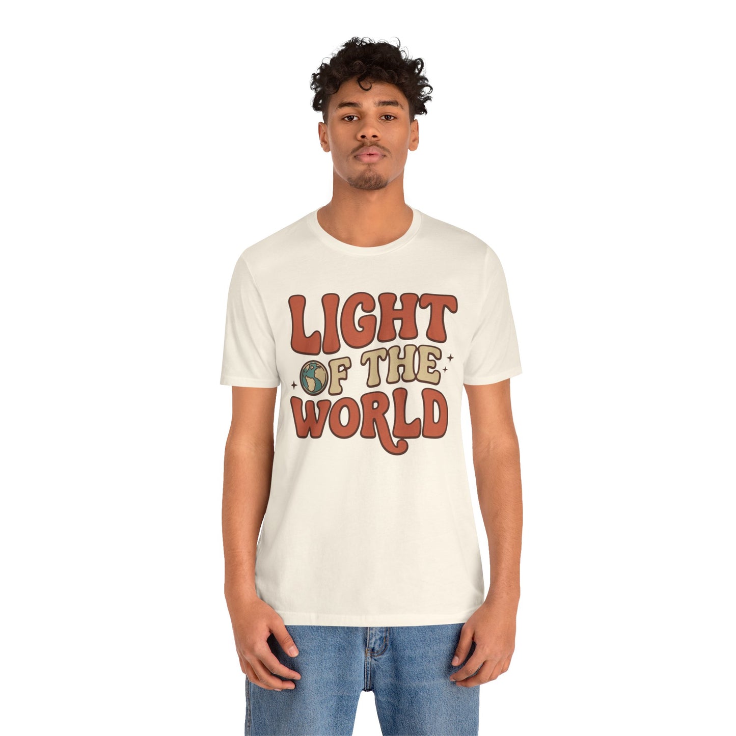 Light of the World T-Shirt — Inspirational Christian Tee