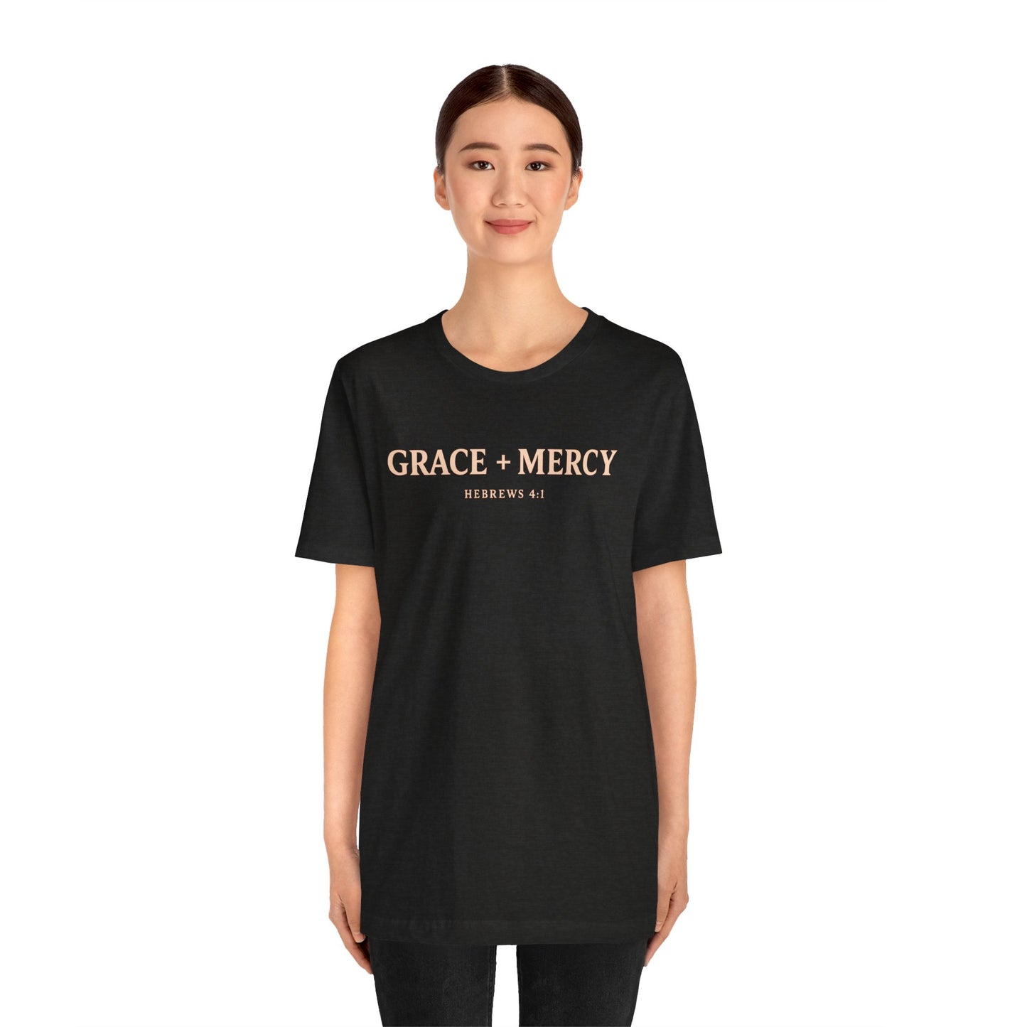 Grace + Mercy Graphic T-Shirt — Faith-Inspired Christian Tee