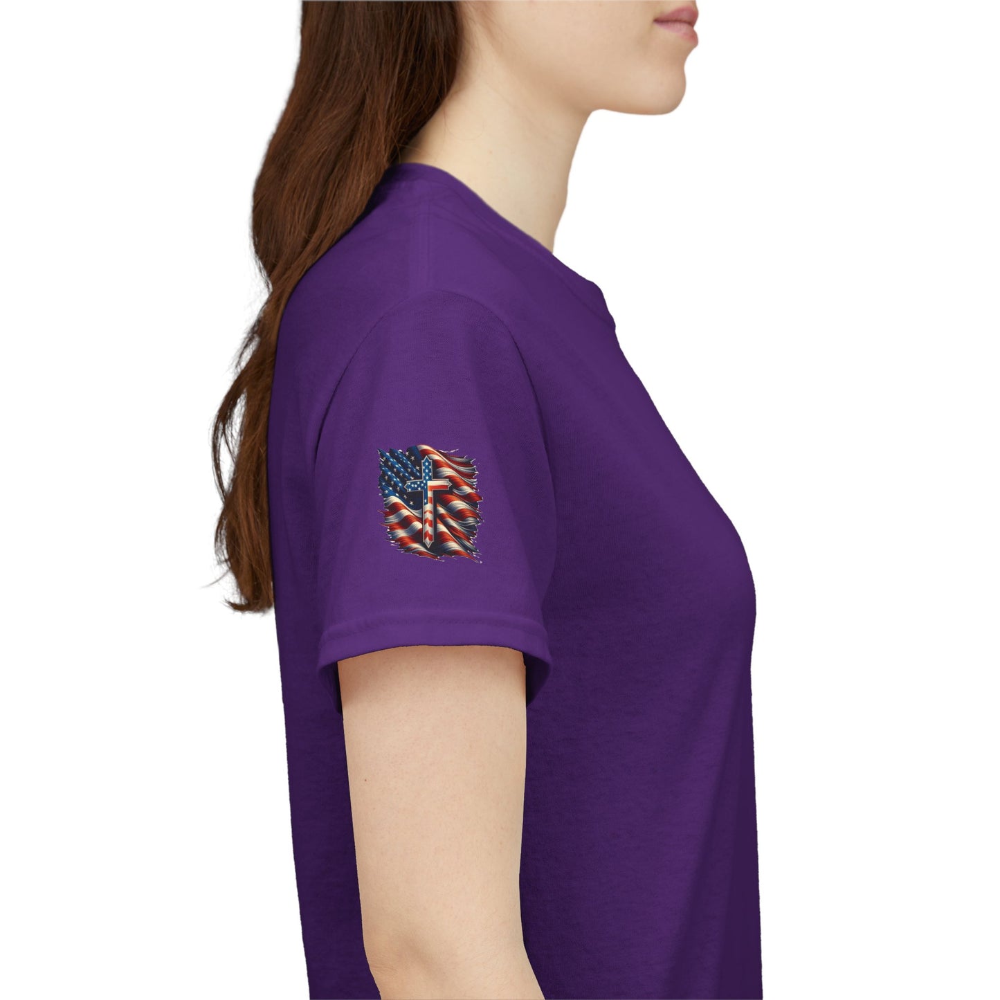 Christian Tee - Philippians 4:13 'Faith Is My Strength' (Copy)