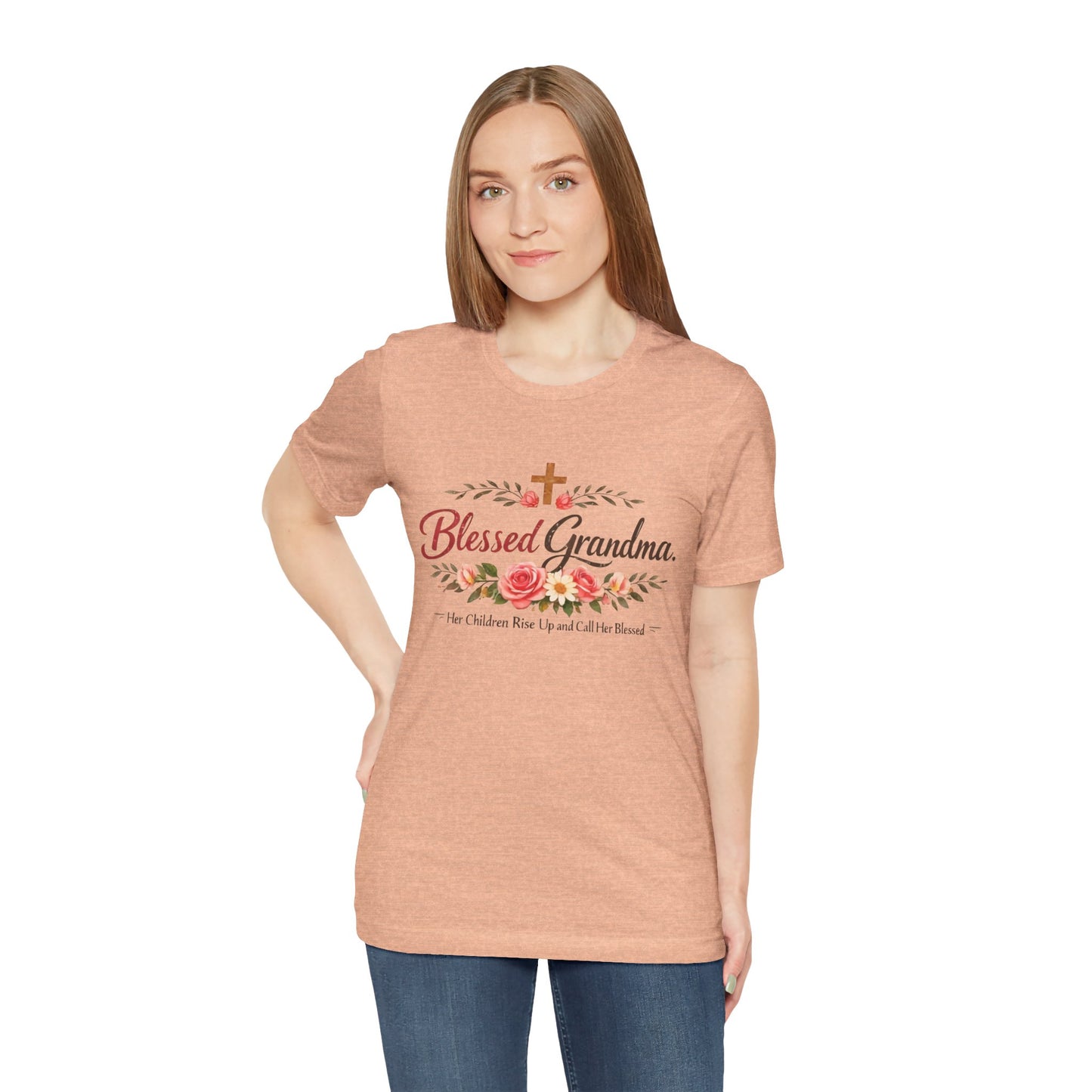 Blessed Grandma Floral Tee
