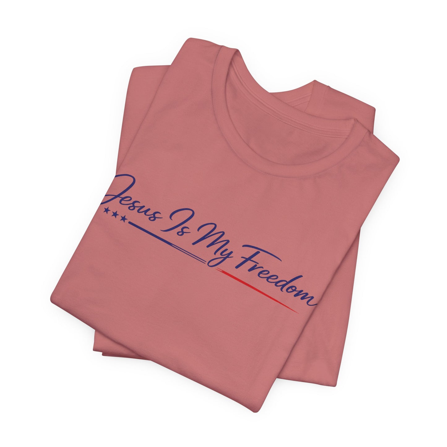 Jesus Is My Freedom T-Shirt - Inspirational Christian Faith Tee