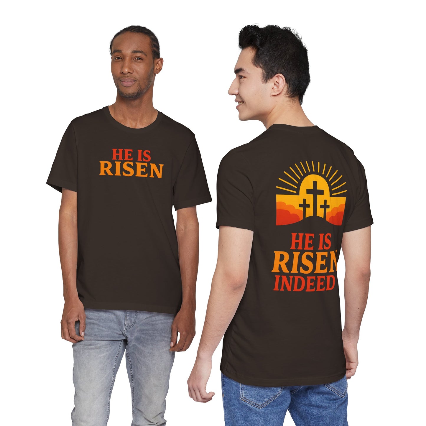 He Is Risen Indeed Tee — Easter Christian Religious T-Shirt