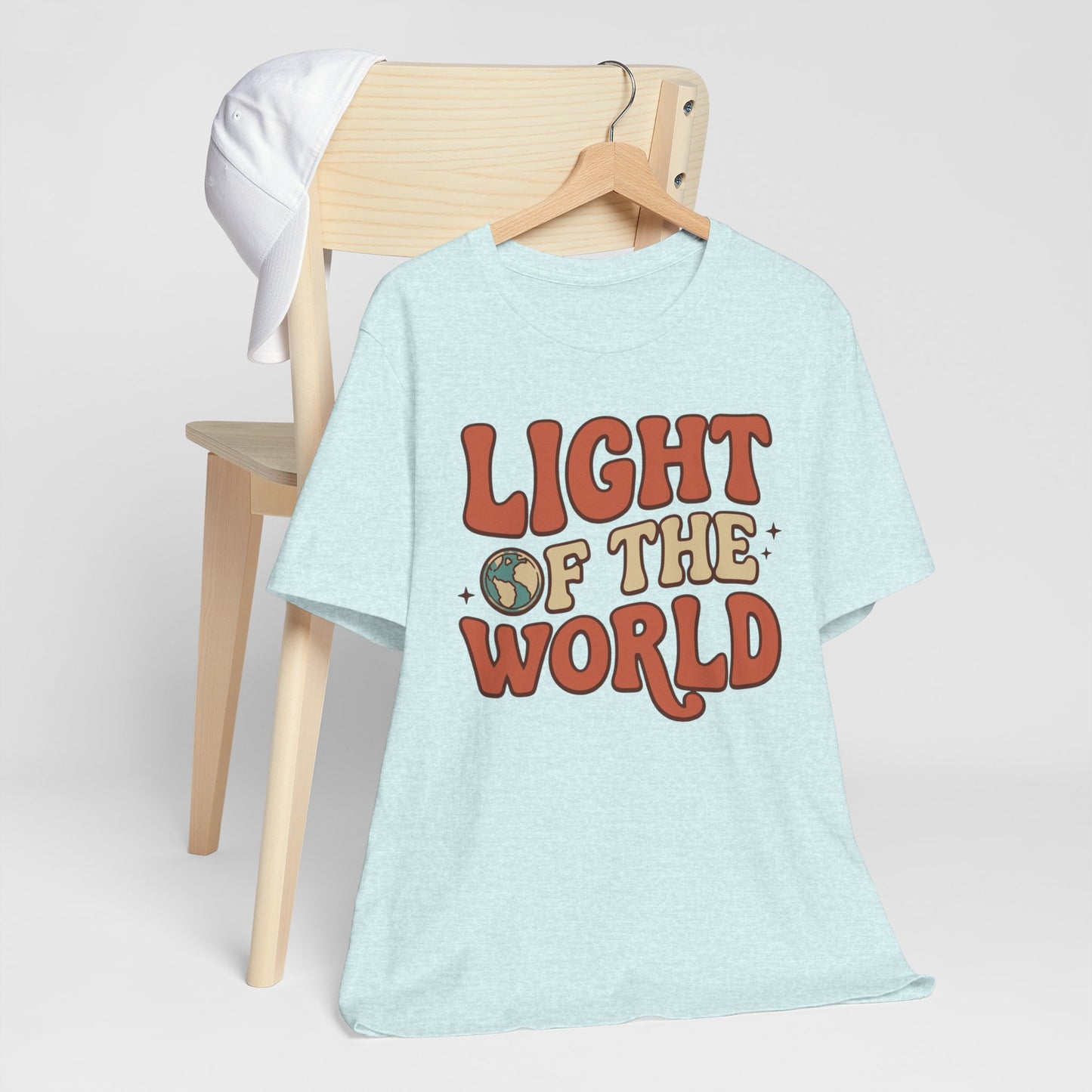 Light of the World T-Shirt — Inspirational Christian Tee