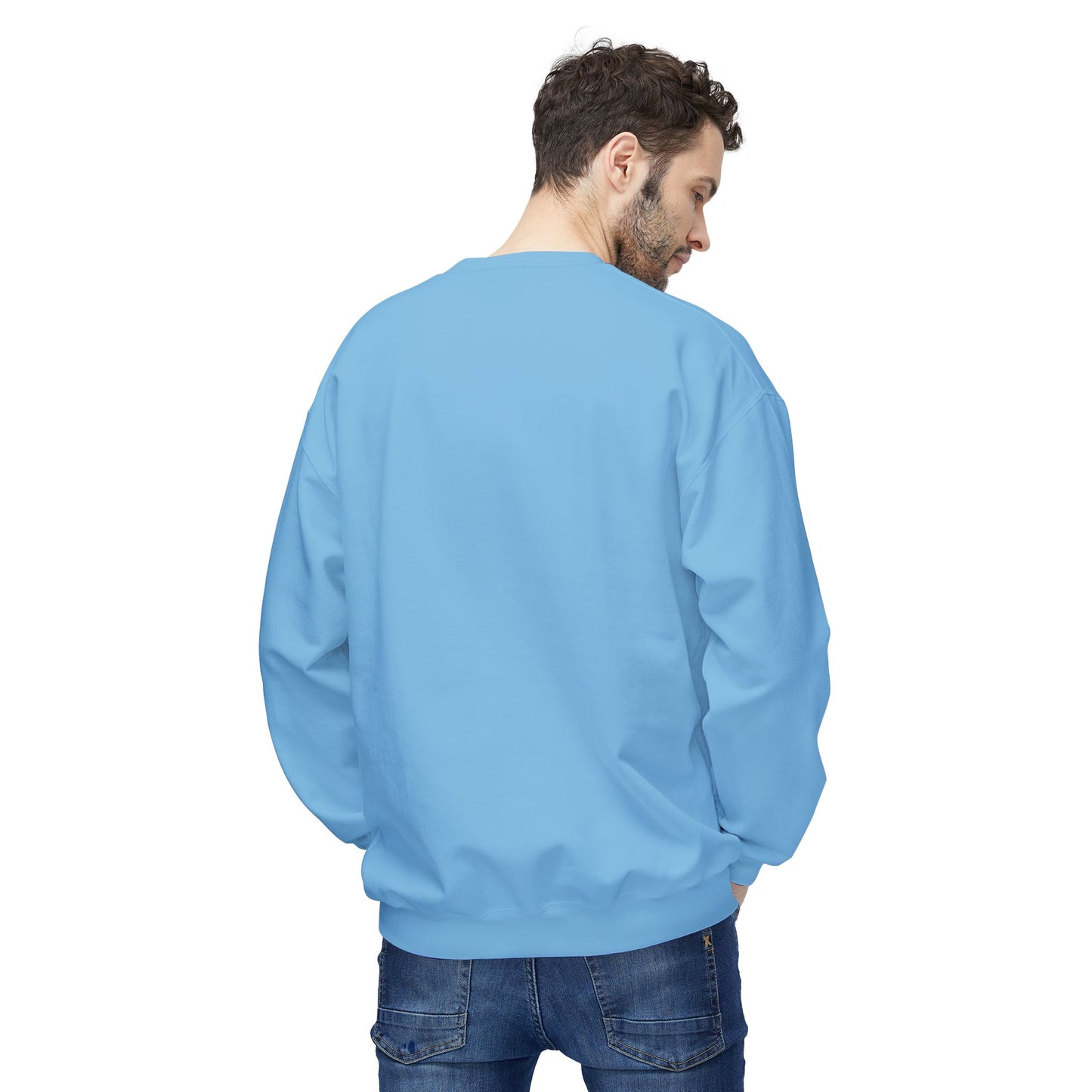 Christian Sweatshirt with Bible Verse Psalm 27:4