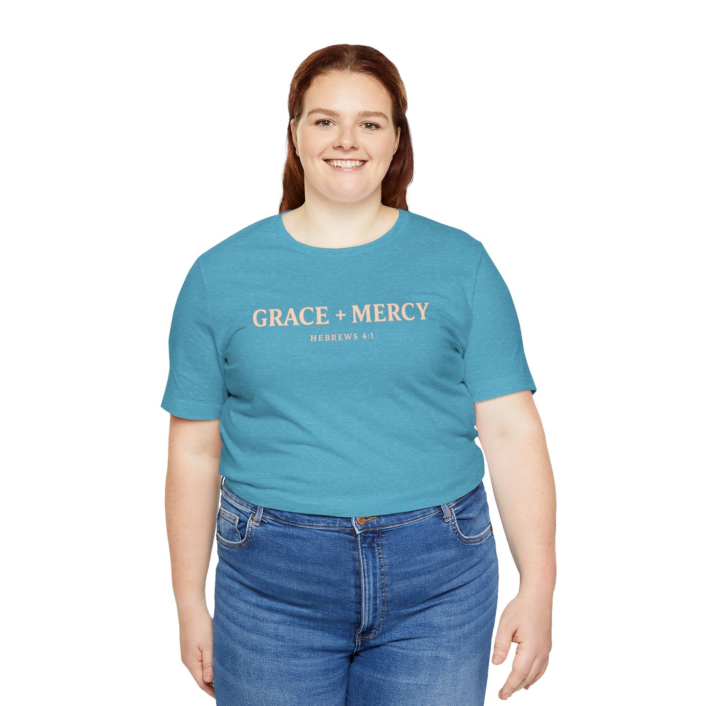 Grace + Mercy Graphic T-Shirt — Faith-Inspired Christian Tee