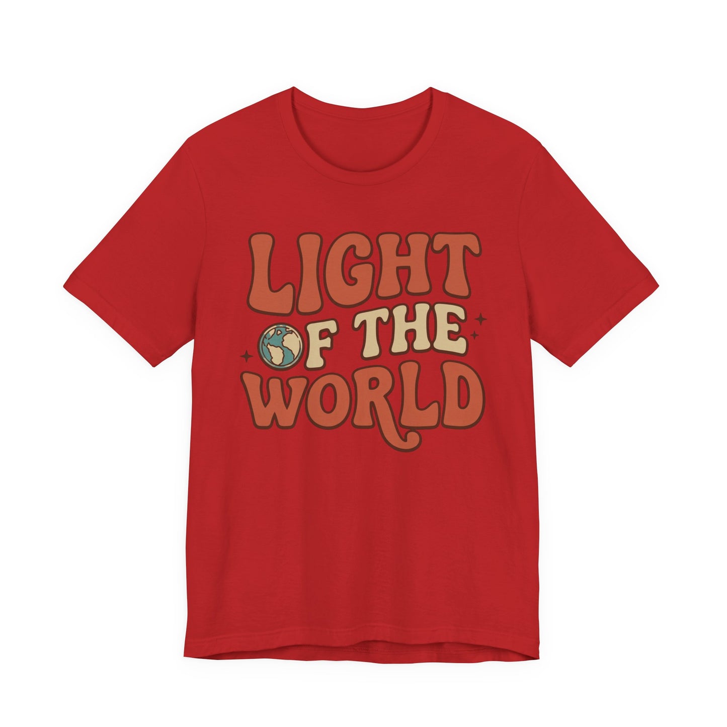 Light of the World T-Shirt — Inspirational Christian Tee
